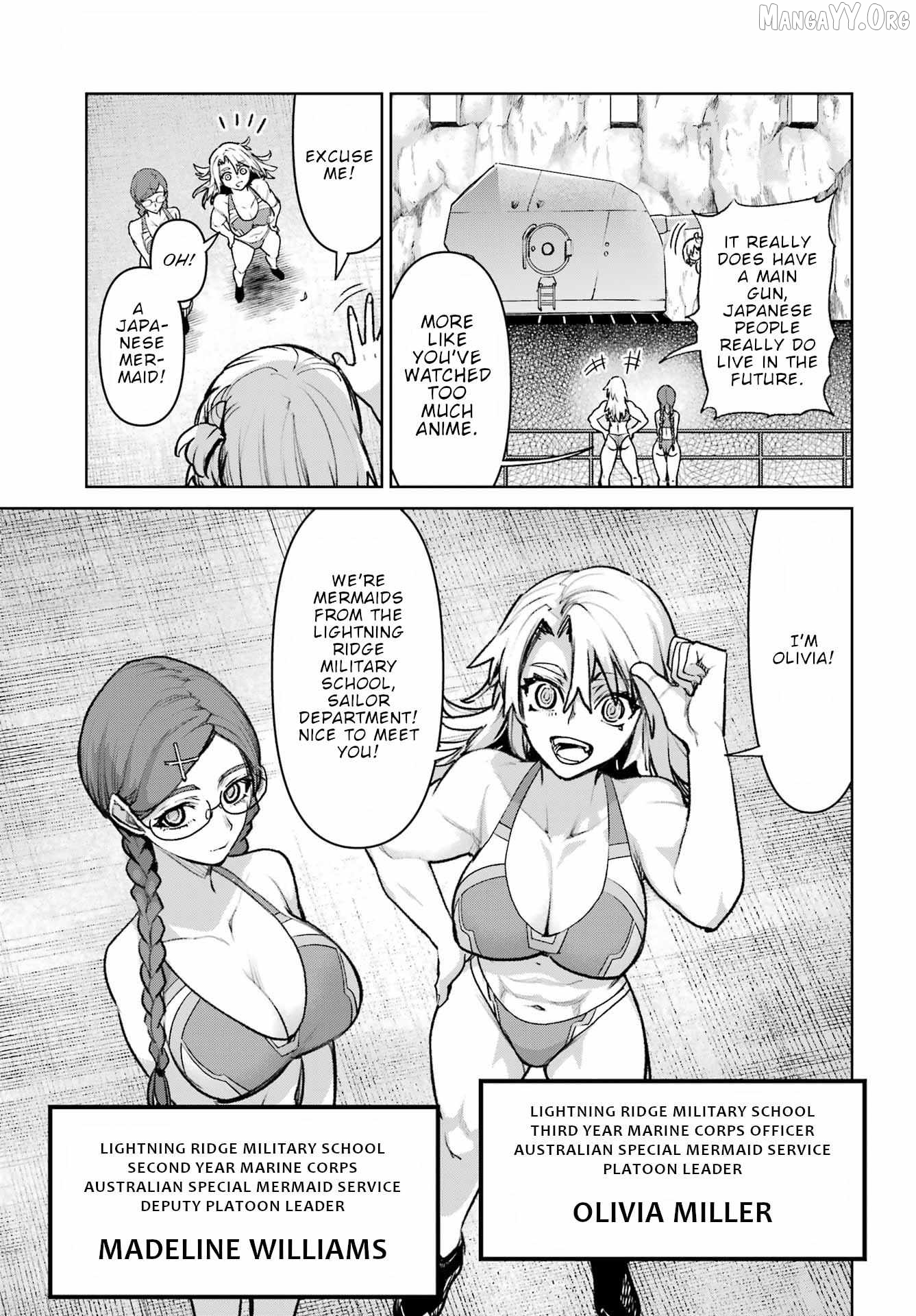 Gakuen Sensuikan-tai: Mermaid Girls Chapter 13 - page 4