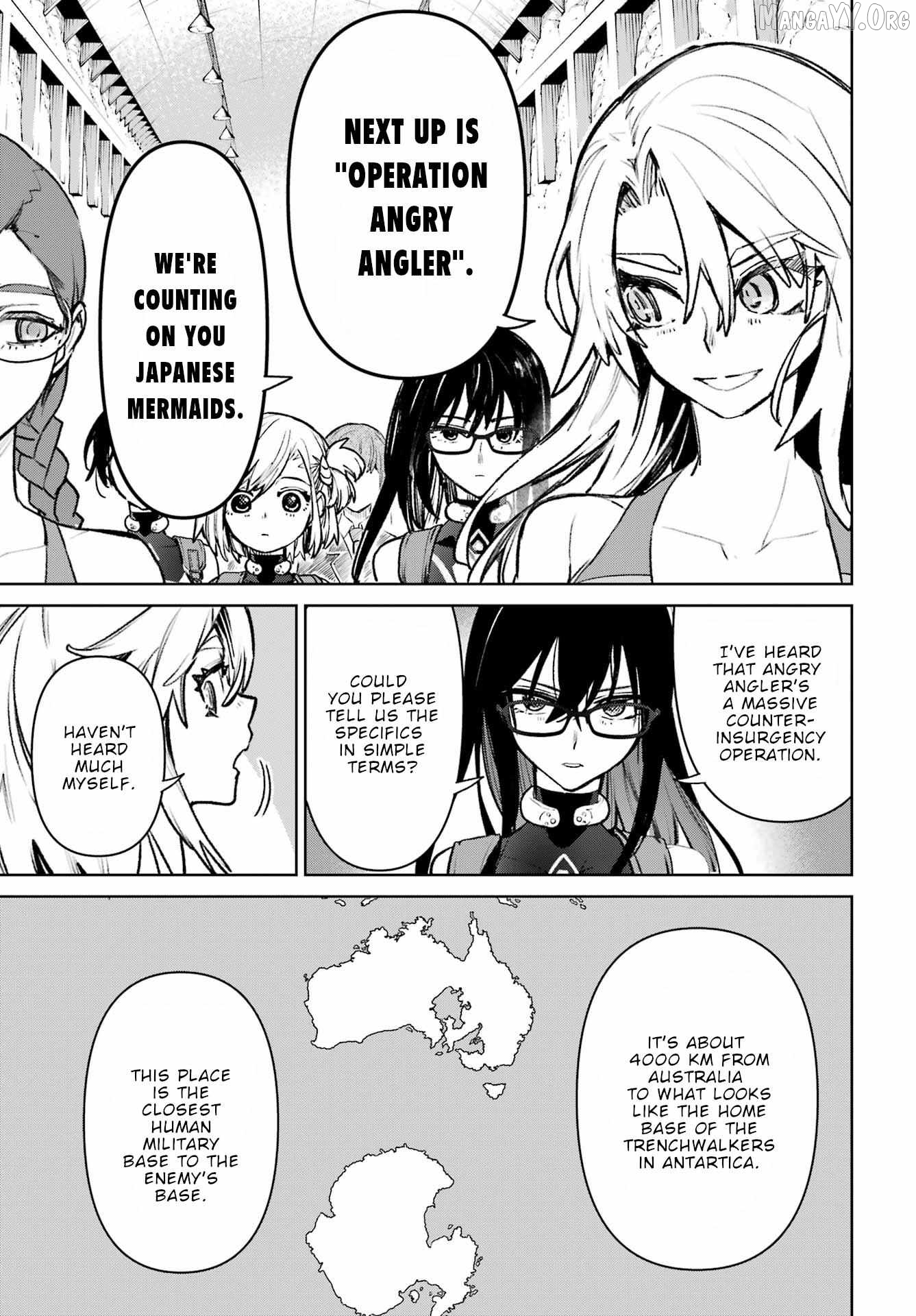 Gakuen Sensuikan-tai: Mermaid Girls Chapter 13 - page 6