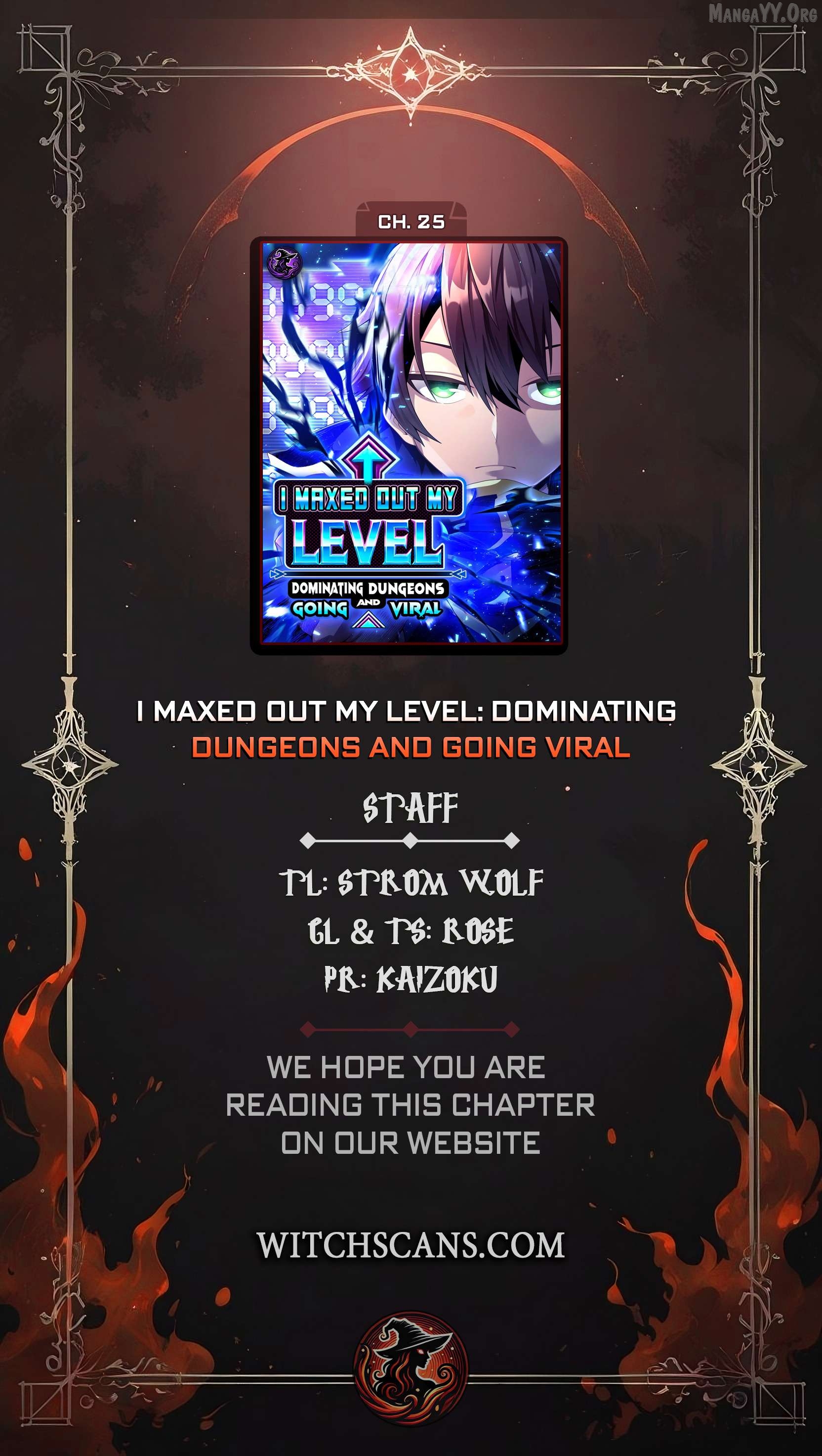 I Maxed Out My Level: Dominating Dungeons and Going Viral Chapter 25 - page 1