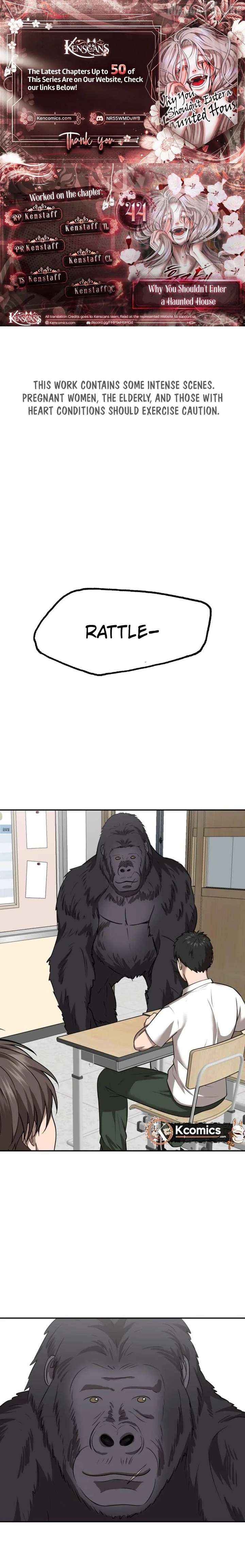 Reasons Not to Enter a Haunted house Chapter 44 - page 1