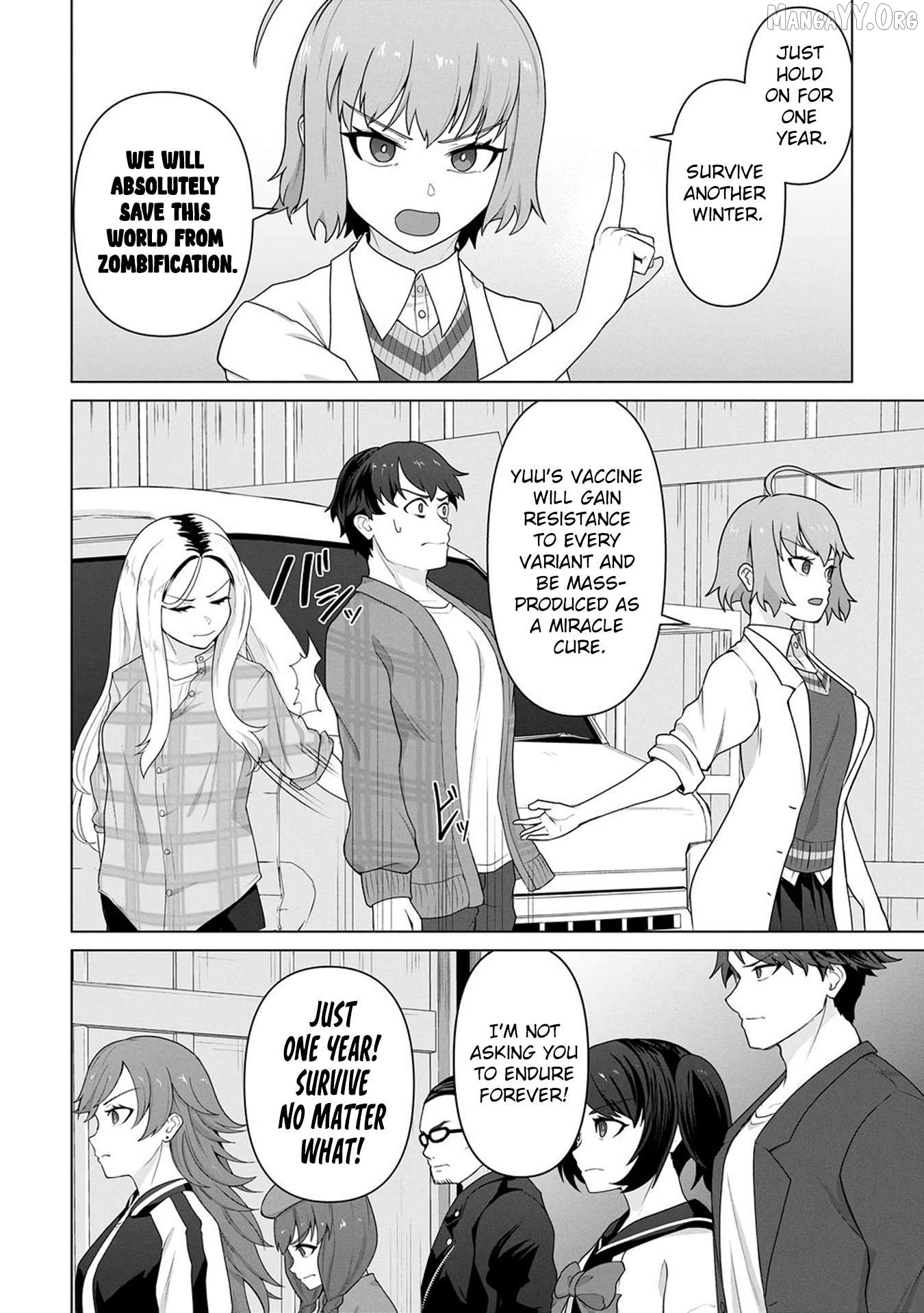 Ore no vaccine dake ga zonbi-ka shita sekai o sukueru Chapter 20 - page 7