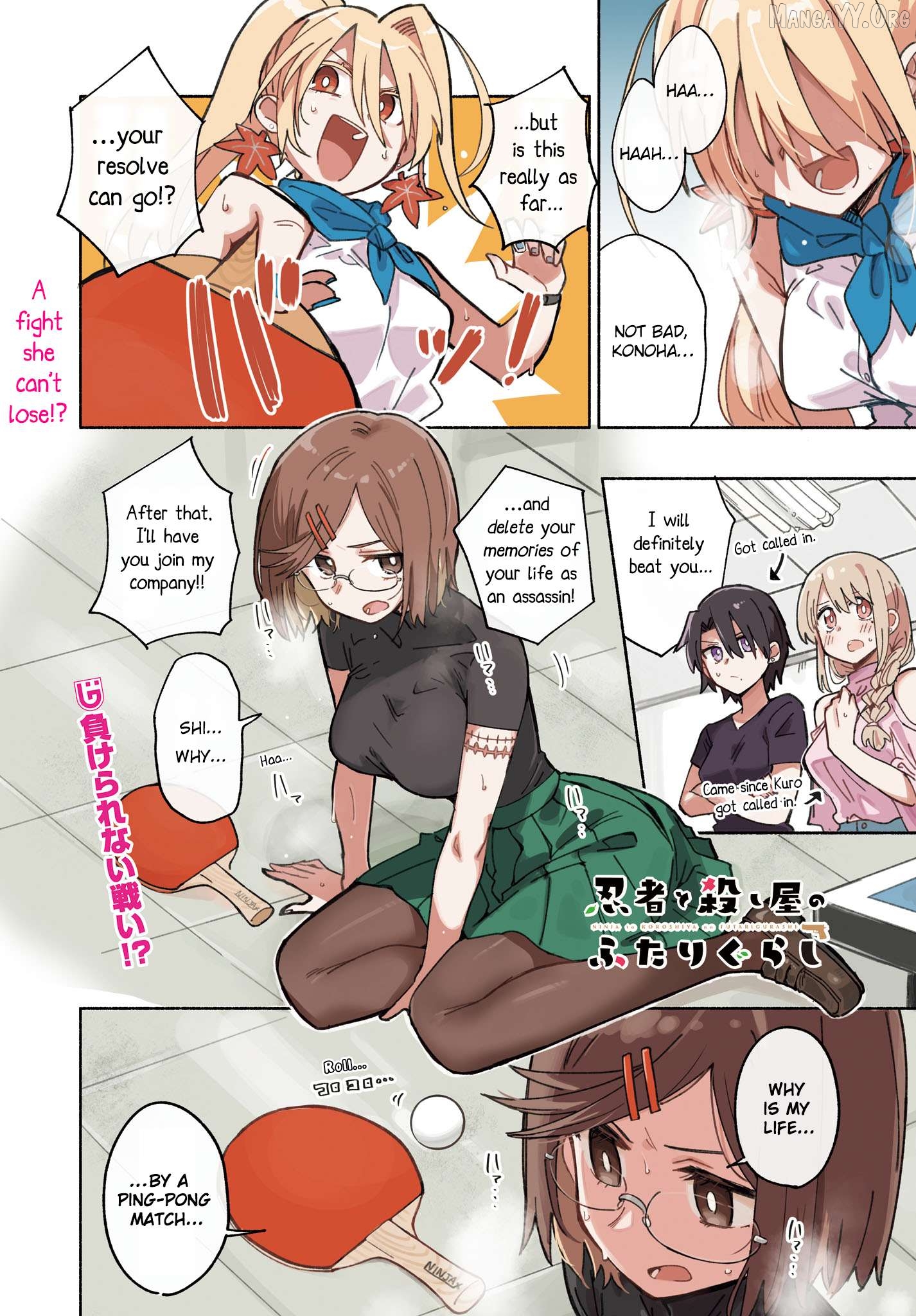 A Ninja and an Assassin Living Together Chapter 50 - page 2