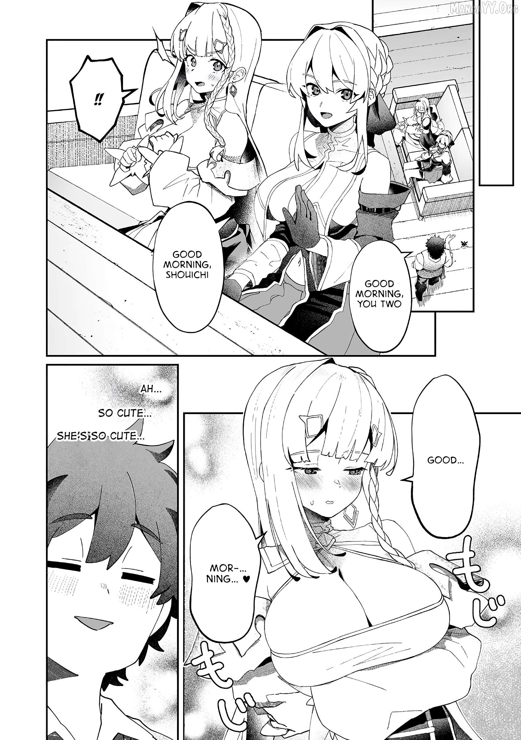 Makutsu no Ou ~Yomei Ikkagetsu no Doutei, Mahou Shoujo Harem o Kizuite Ou e Kunrinsu~ Chapter 11 - page 32