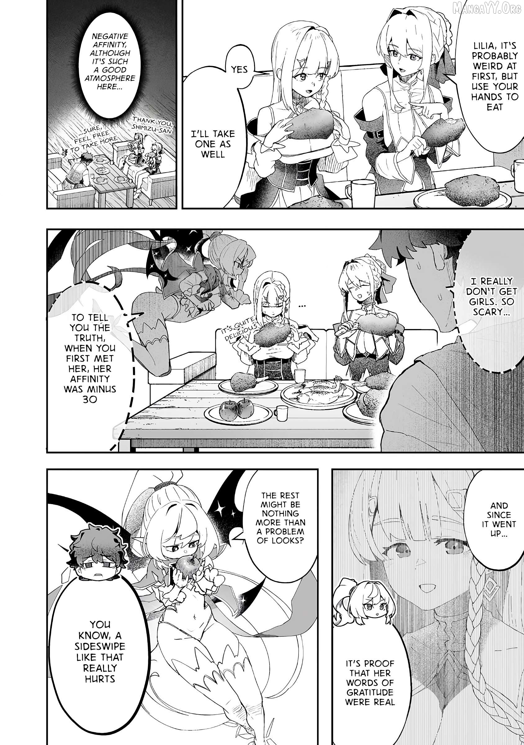Makutsu no Ou ~Yomei Ikkagetsu no Doutei, Mahou Shoujo Harem o Kizuite Ou e Kunrinsu~ Chapter 11 - page 4