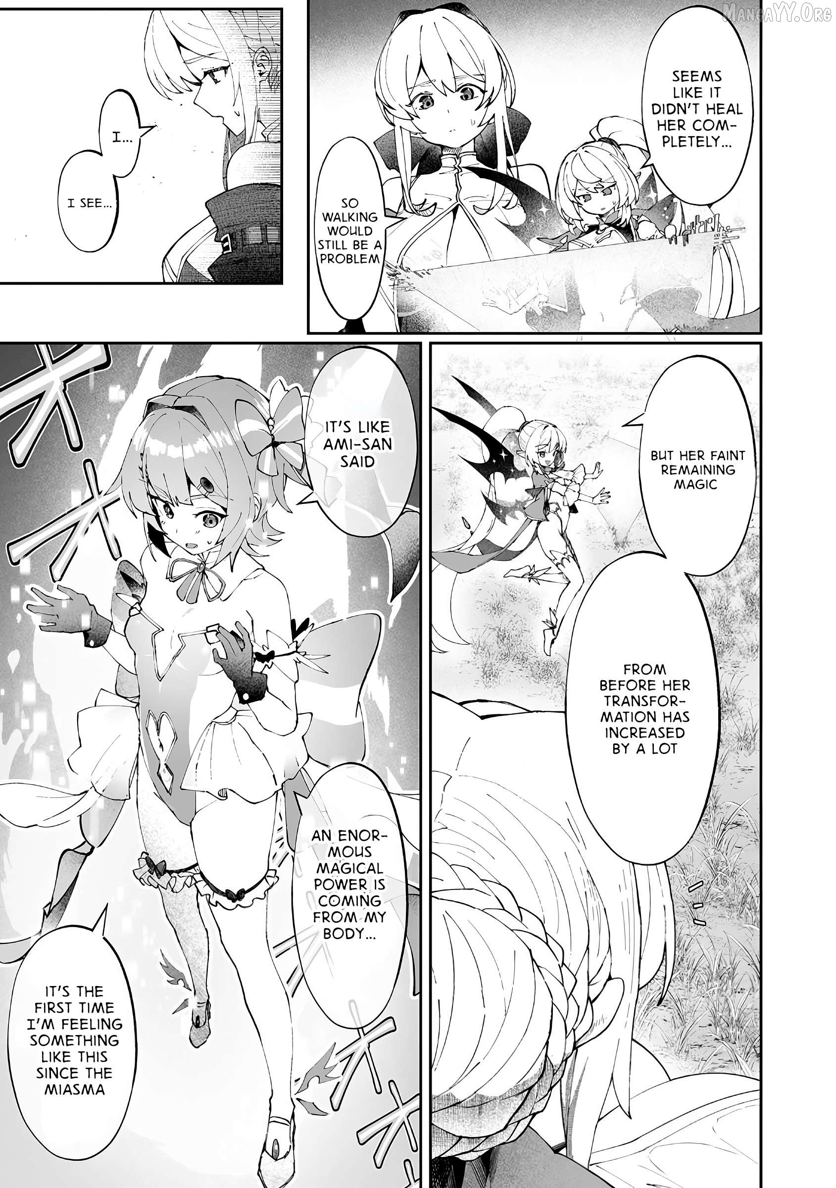Makutsu no Ou ~Yomei Ikkagetsu no Doutei, Mahou Shoujo Harem o Kizuite Ou e Kunrinsu~ Chapter 12 - page 3