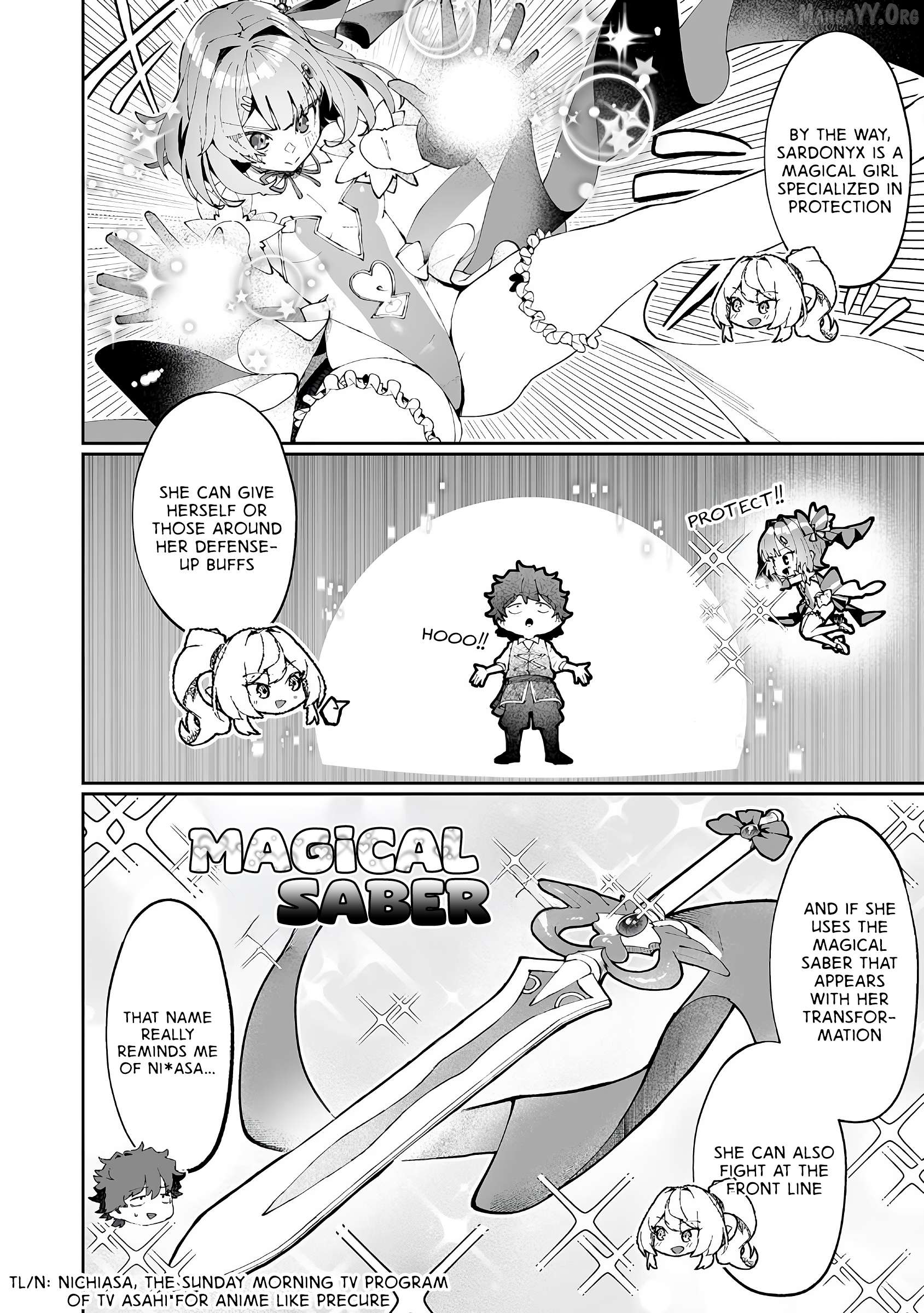 Makutsu no Ou ~Yomei Ikkagetsu no Doutei, Mahou Shoujo Harem o Kizuite Ou e Kunrinsu~ Chapter 12 - page 4