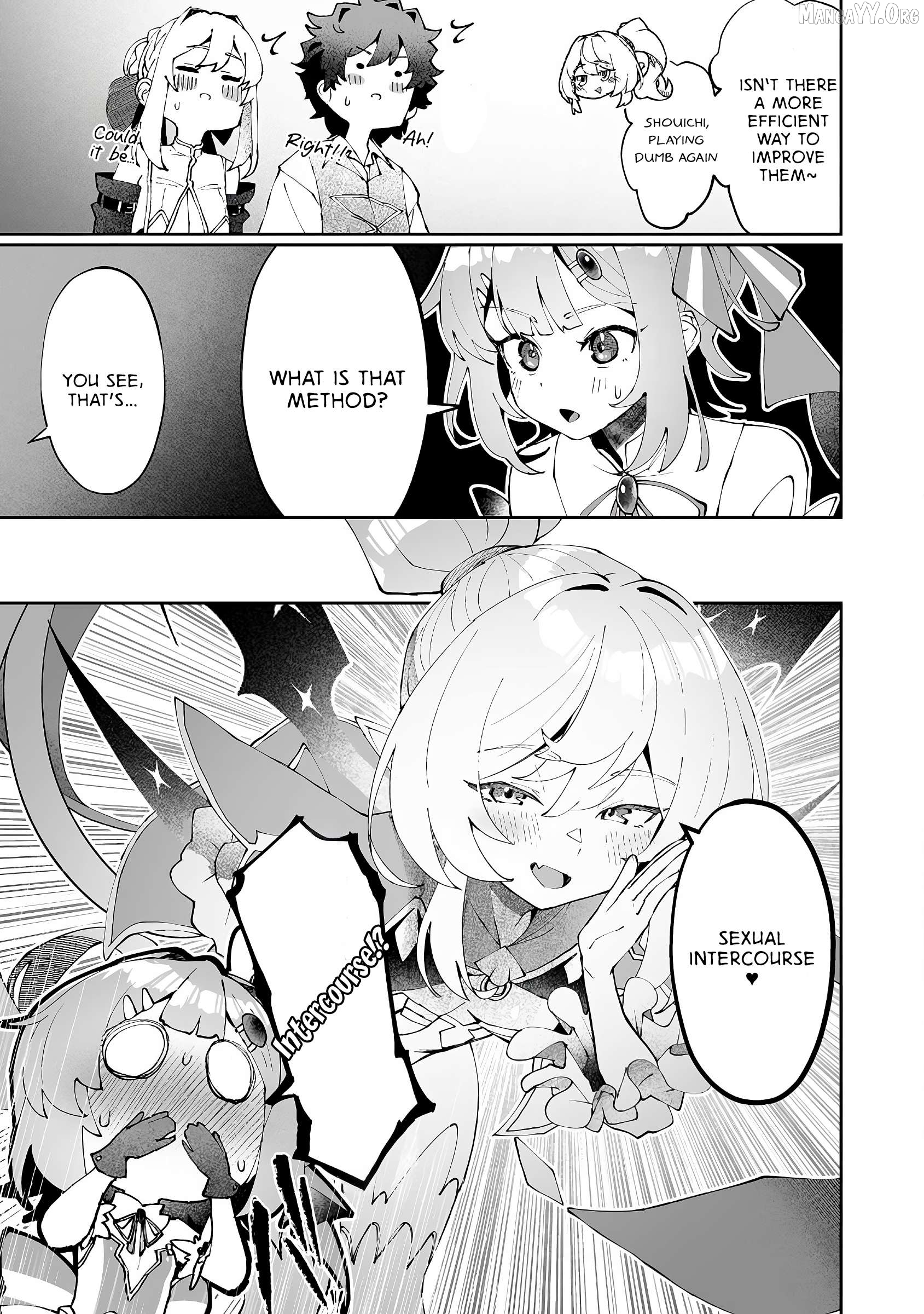 Makutsu no Ou ~Yomei Ikkagetsu no Doutei, Mahou Shoujo Harem o Kizuite Ou e Kunrinsu~ Chapter 12 - page 7