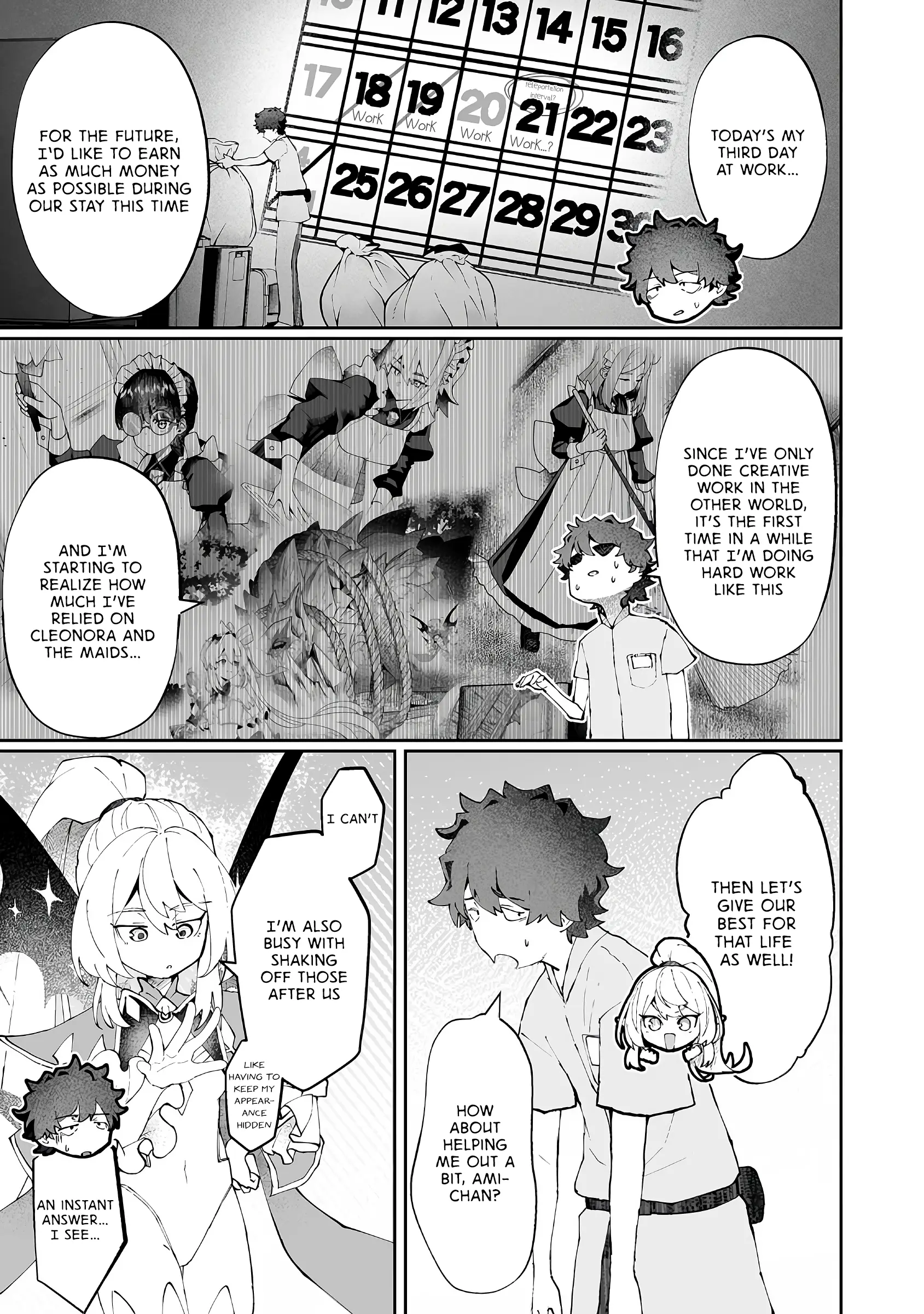 Makutsu no Ou ~Yomei Ikkagetsu no Doutei, Mahou Shoujo Harem o Kizuite Ou e Kunrinsu~ Chapter 13.1 - page 3