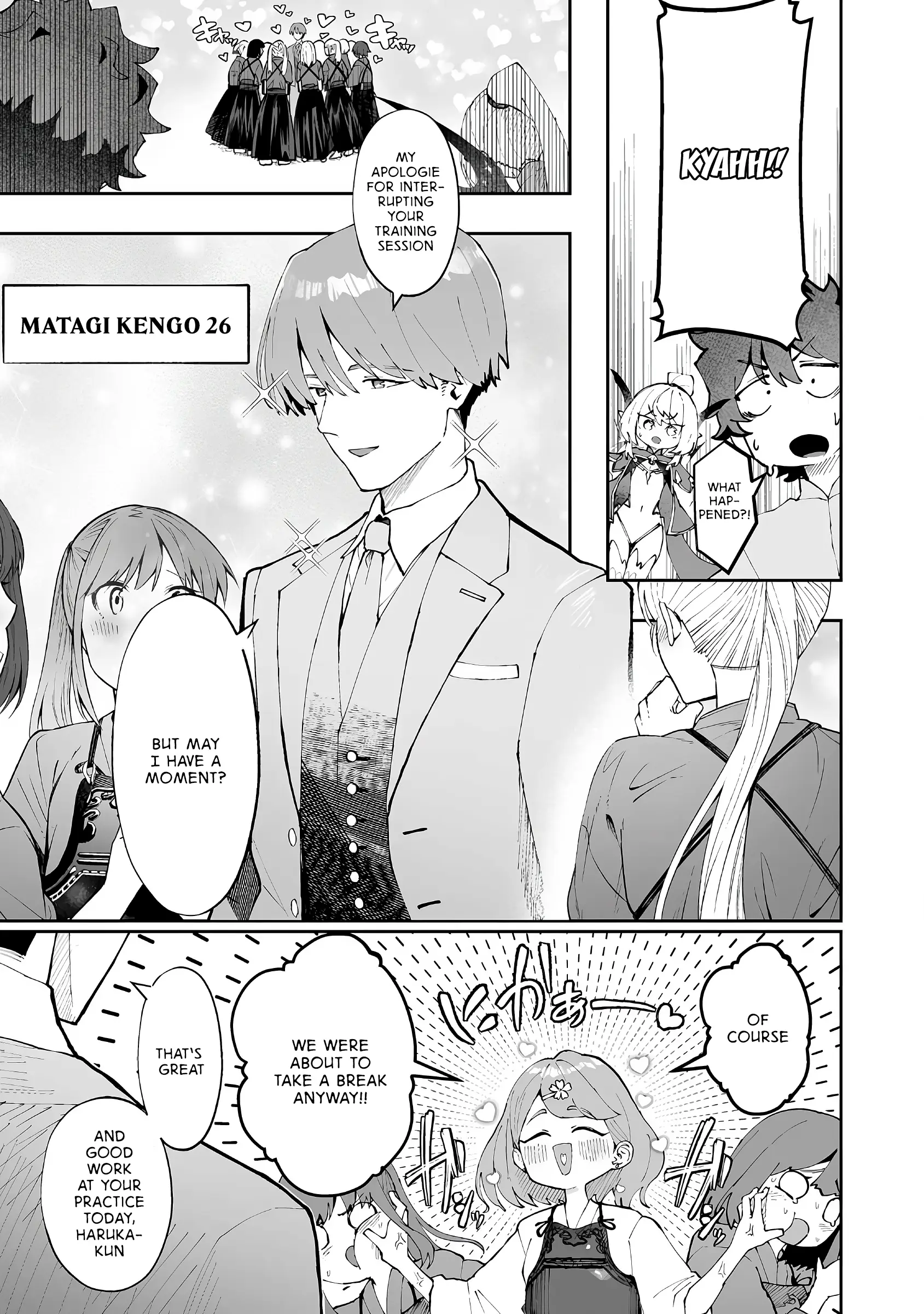 Makutsu no Ou ~Yomei Ikkagetsu no Doutei, Mahou Shoujo Harem o Kizuite Ou e Kunrinsu~ Chapter 13.1 - page 5