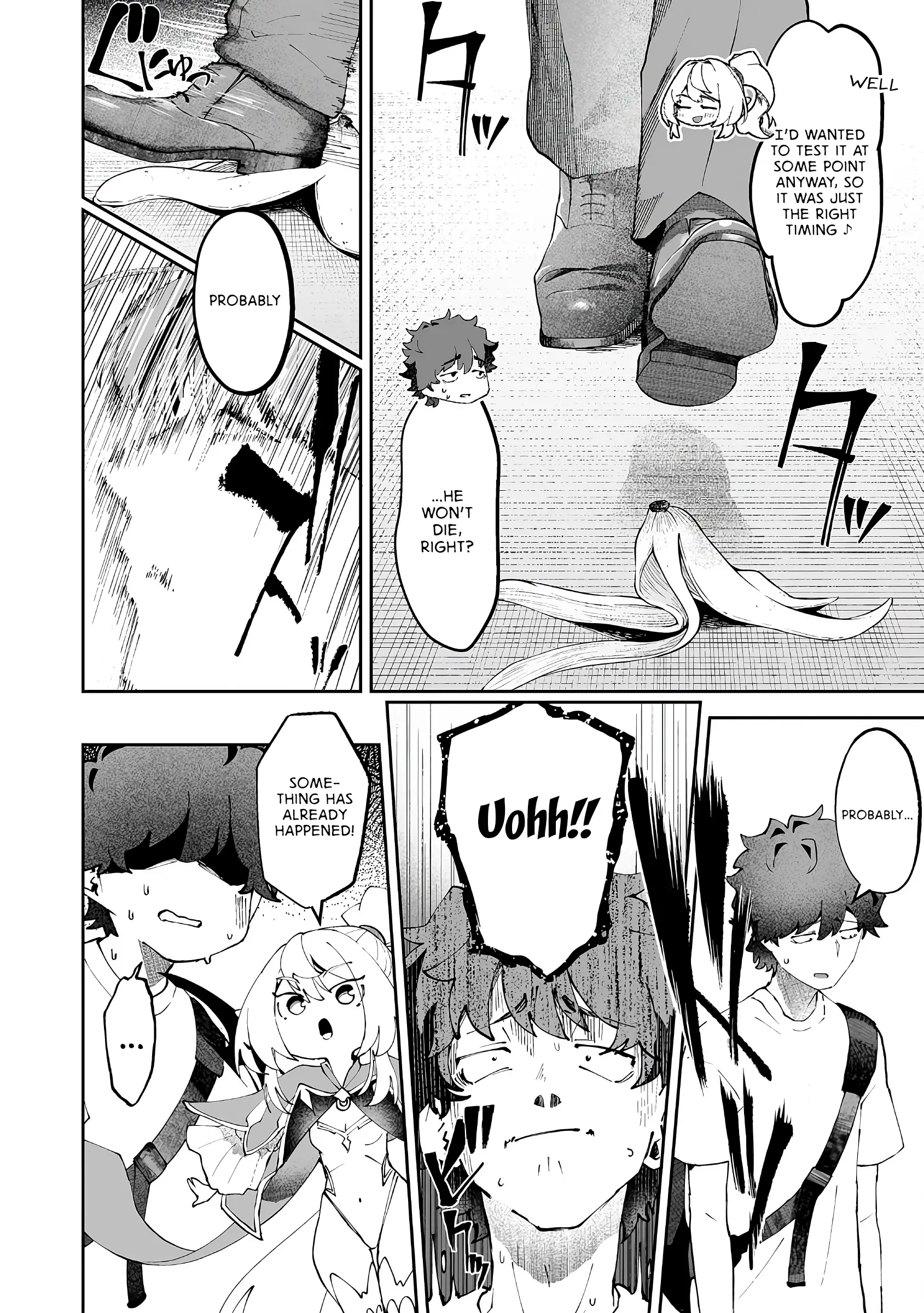 Makutsu no Ou ~Yomei Ikkagetsu no Doutei, Mahou Shoujo Harem o Kizuite Ou e Kunrinsu~ Chapter 13.3 - page 6