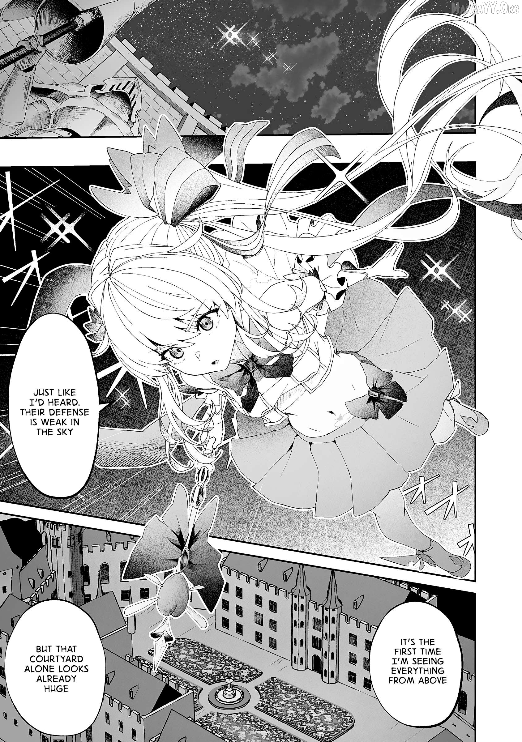 Makutsu no Ou ~Yomei Ikkagetsu no Doutei, Mahou Shoujo Harem o Kizuite Ou e Kunrinsu~ Chapter 9 - page 3