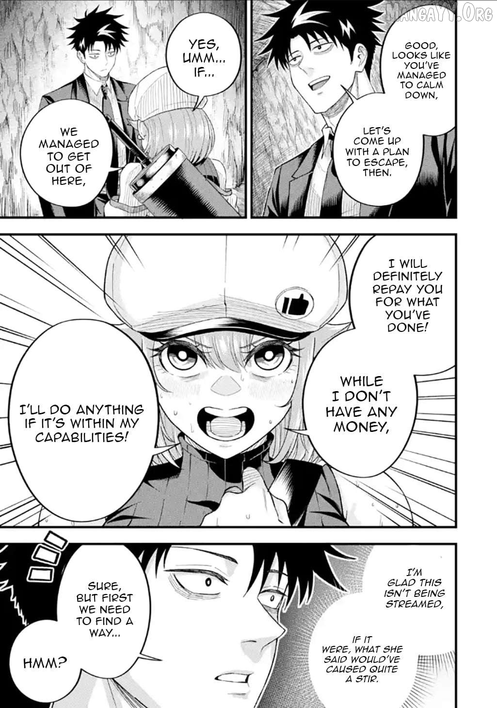 Shachiku Kensei, Haishinsha ni naru - Black Guild Kaishain, Ukkari Kaishayou Kaisen de S-kyuu Monster wo Aite ni Musou suru Tokoro wo Zenkoku Haishin shite shimau Chapter 10.3 - page 7