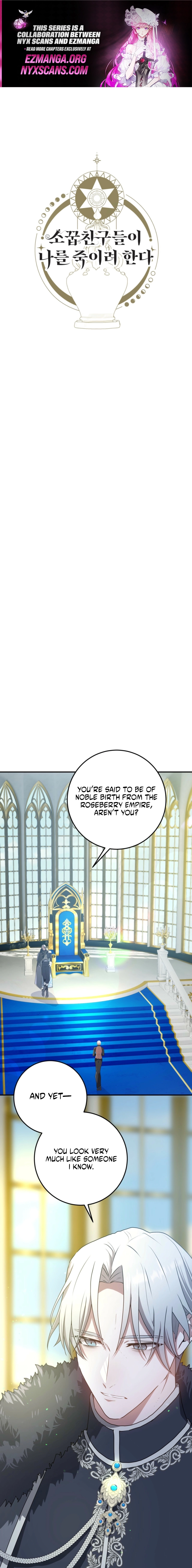 My Childhood Friends Are trying to Kill Me Chapter 74 - page 1