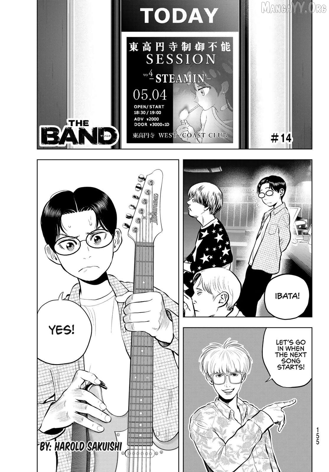 The Band - Manga Chapter 14 - page 1