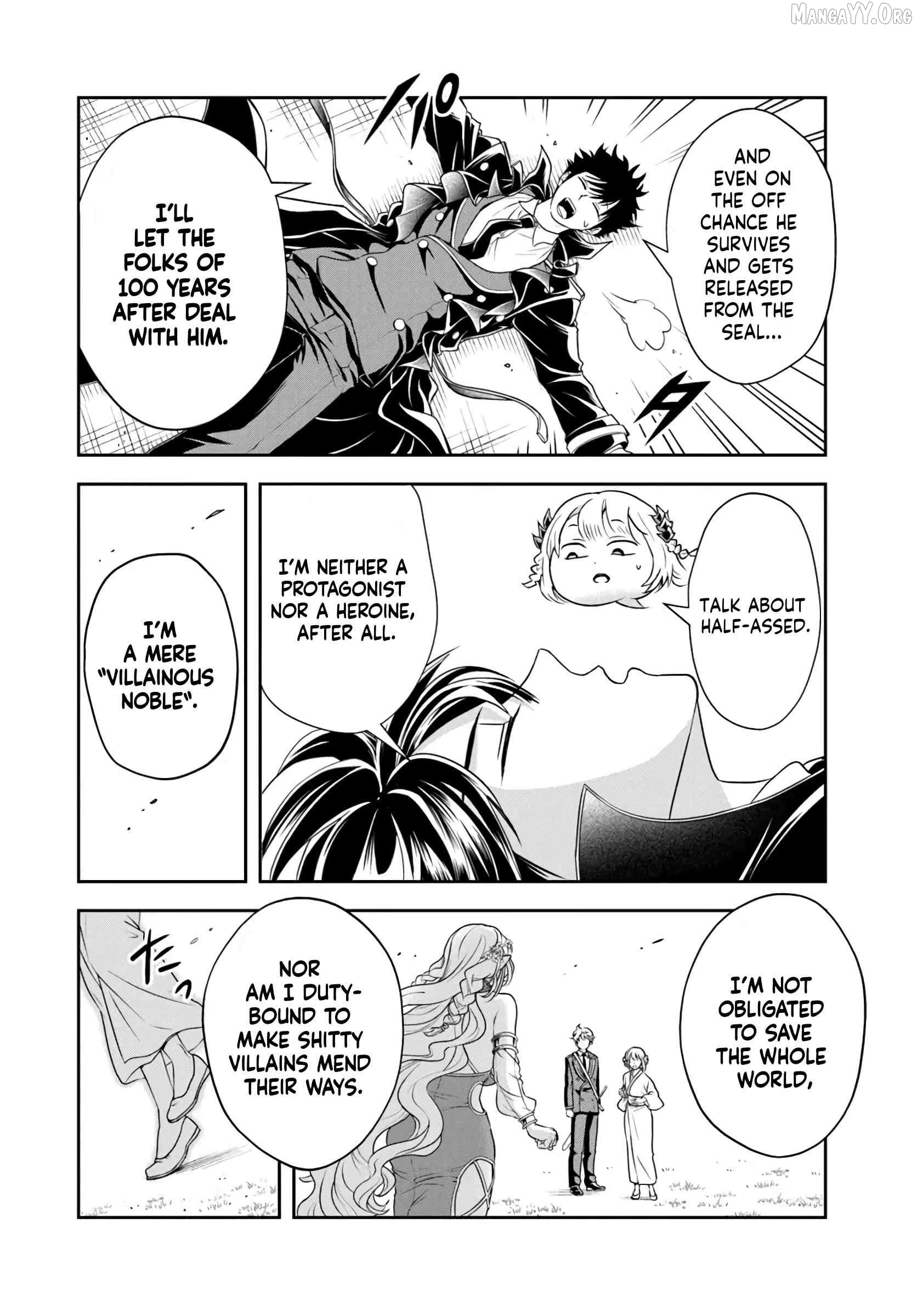 Sono Akuyaku Kizoku, Mama Heroine ga Suki Sugiru ~Shinshi na Doryoku de Saikyou to Nari Fuguu na Oshi Chara Tasukemakuru~ Chapter 27.2 - page 8
