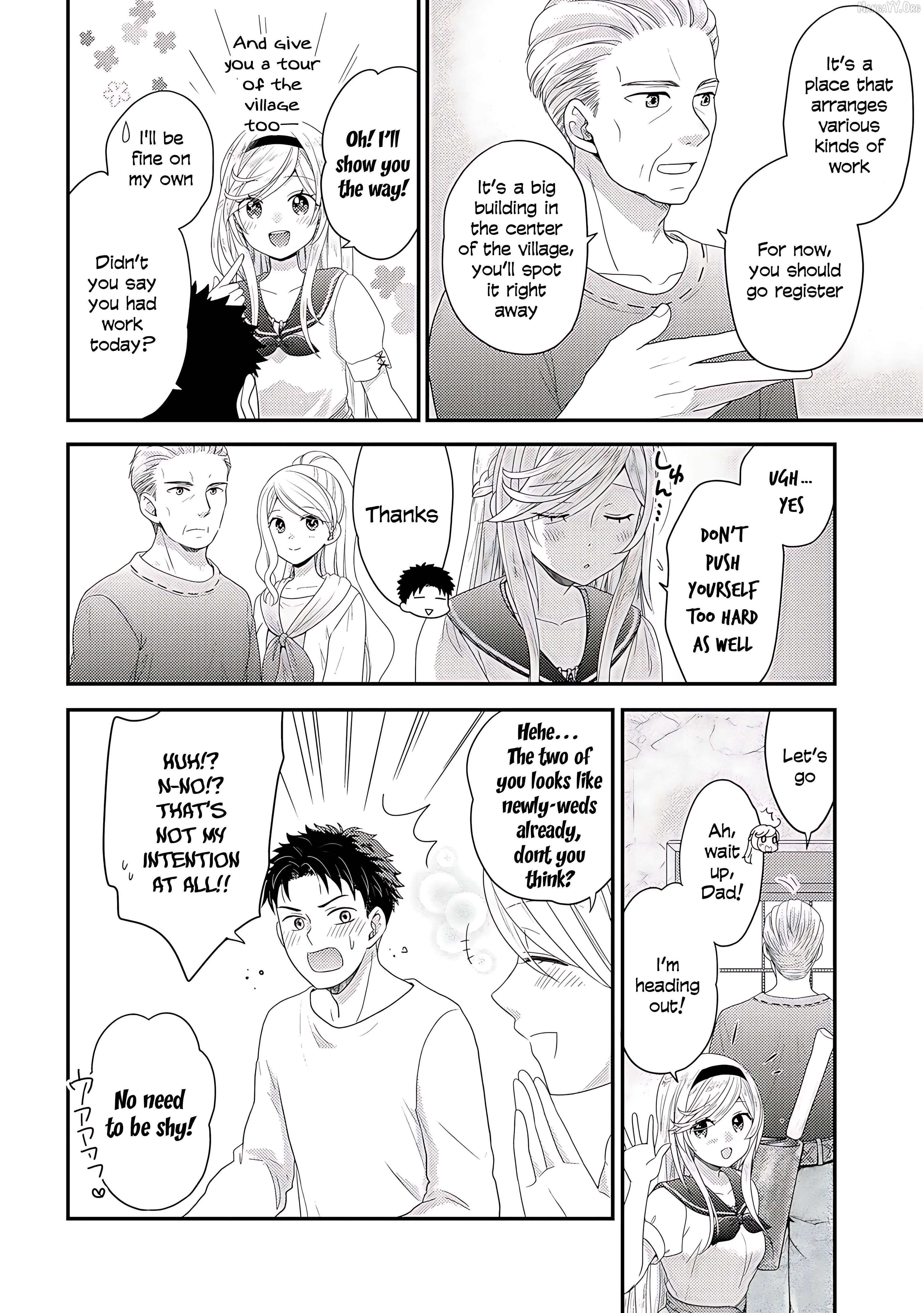 Isekai ni Kita Mitai Dakedo Dousureba Yoi no Darou: Shachiku SE no My Pace Boukenki Chapter 3 - page 4