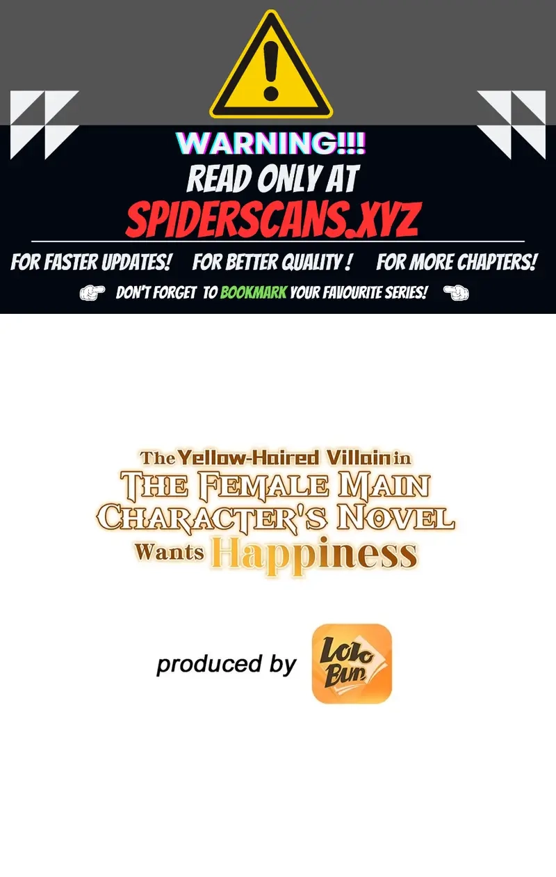 The Yellow-haired Villain in Female Main Character's Novel wants Happiness Chapter 50 - page 1