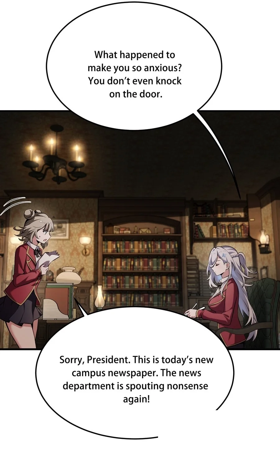The Yellow-haired Villain in Female Main Character's Novel wants Happiness Chapter 51 - page 21