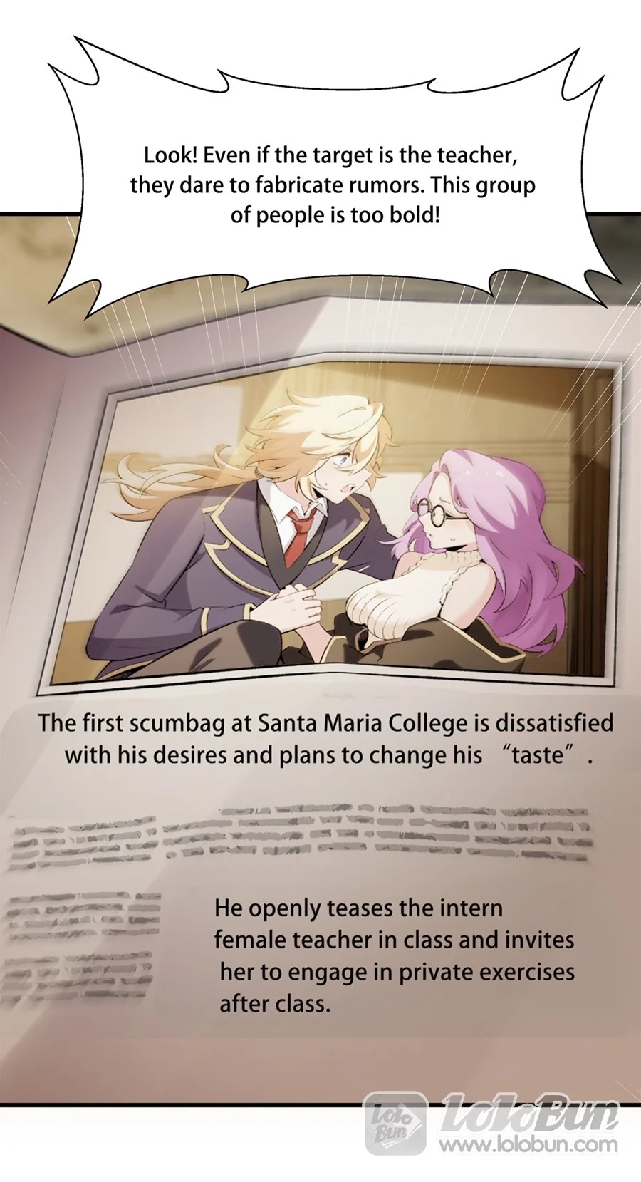 The Yellow-haired Villain in Female Main Character's Novel wants Happiness Chapter 51 - page 24