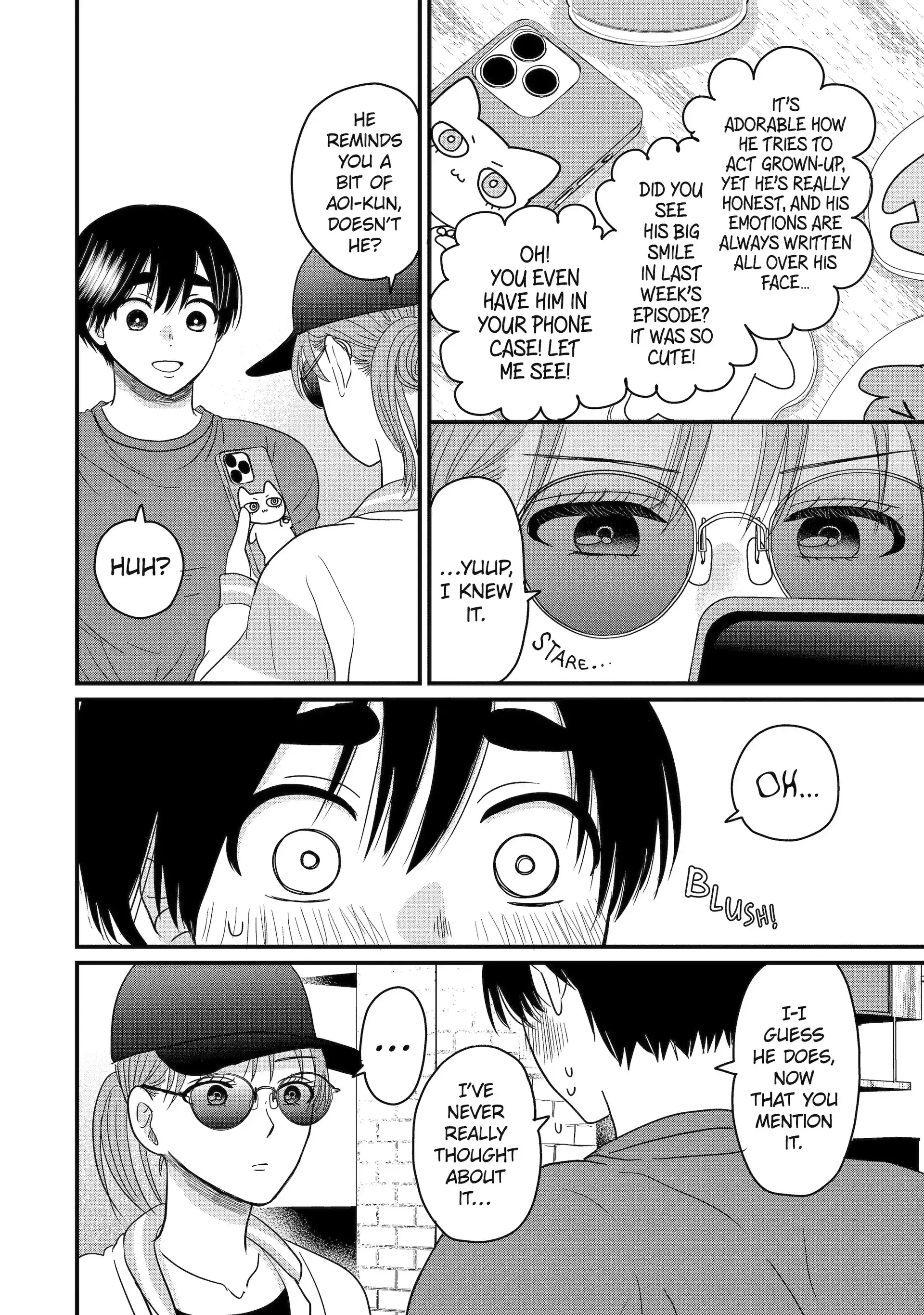 Aoi-kun wa Mukimuki Kanojo wo Kouteishitai Chapter 8.1 - page 10