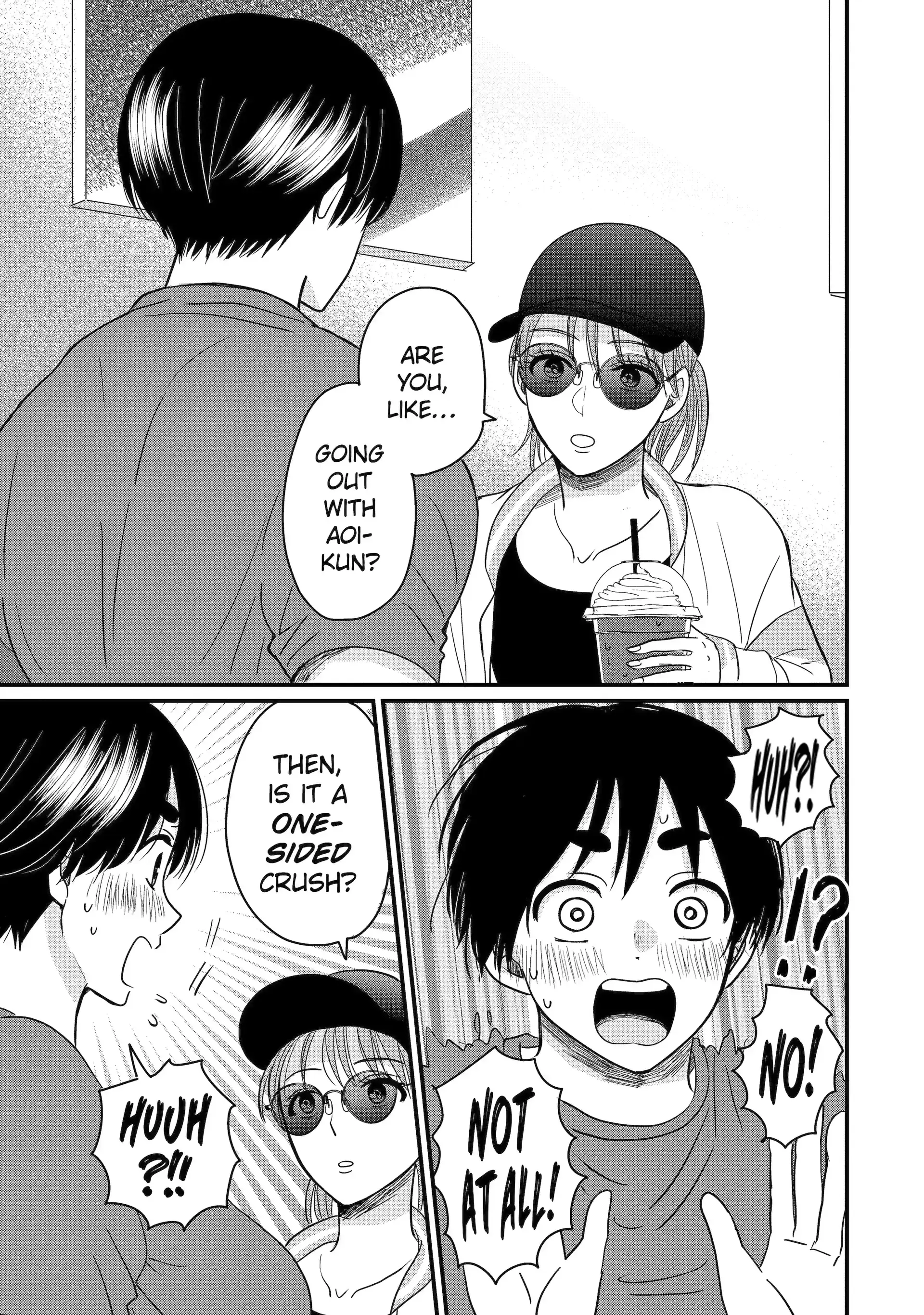 Aoi-kun wa Mukimuki Kanojo wo Kouteishitai Chapter 8.2 - page 1