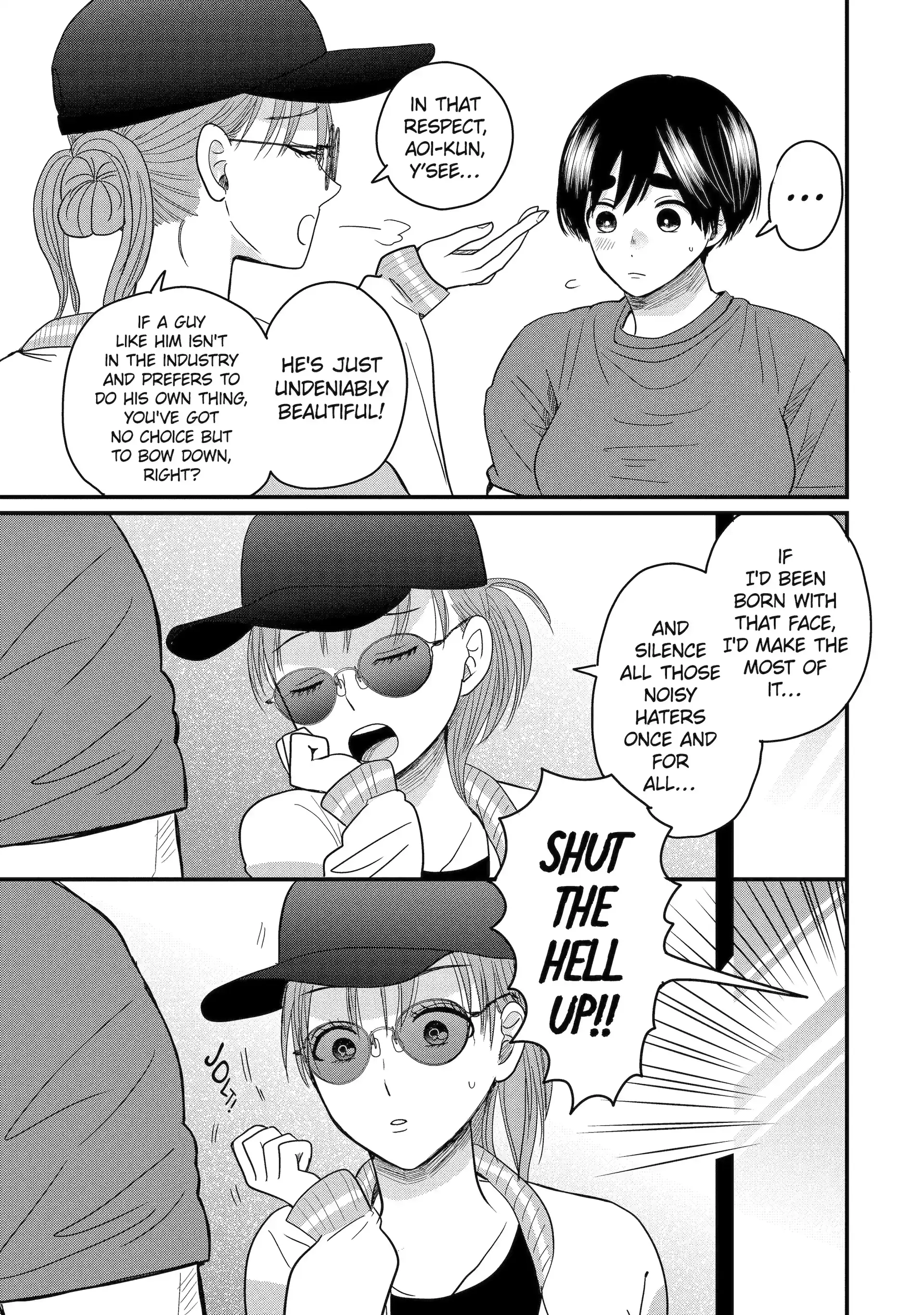 Aoi-kun wa Mukimuki Kanojo wo Kouteishitai Chapter 8.2 - page 7