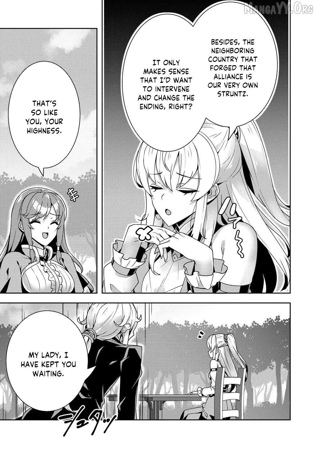 Iranai Akuyaku Reijou, Waga Kuni de Hikitorimasu wa Yuushuu na Go-reijoukata o Tsuihou da Nante Orokana Mane, Kuni o Horoboshimashite yo? Chapter 5 - page 10