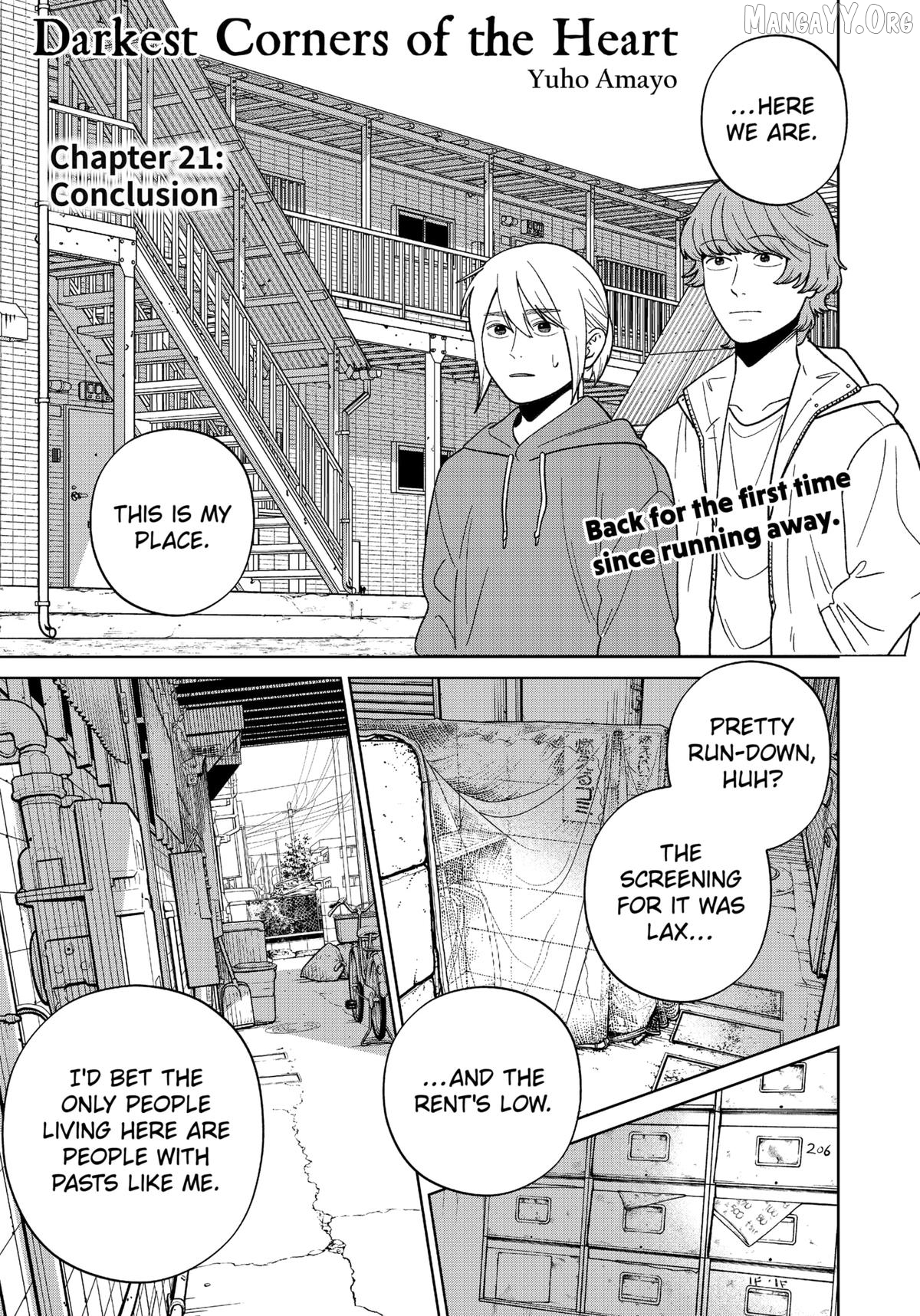 Kokoro no Ichiban Kurai Heya Chapter 21 - page 1