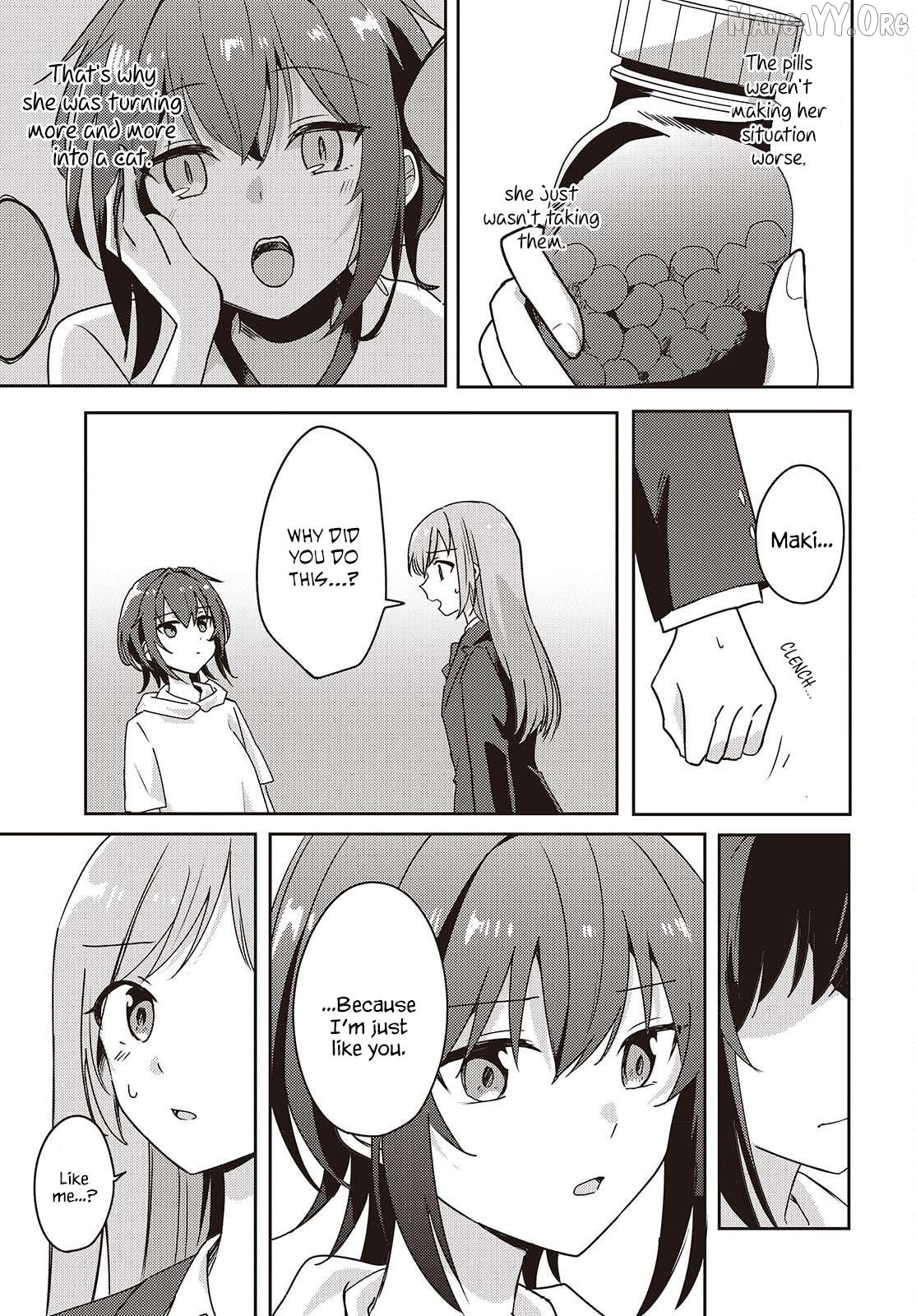 Osananajimi wa, Nyaa to Naite Skirt no Naka. Chapter 11 - page 3