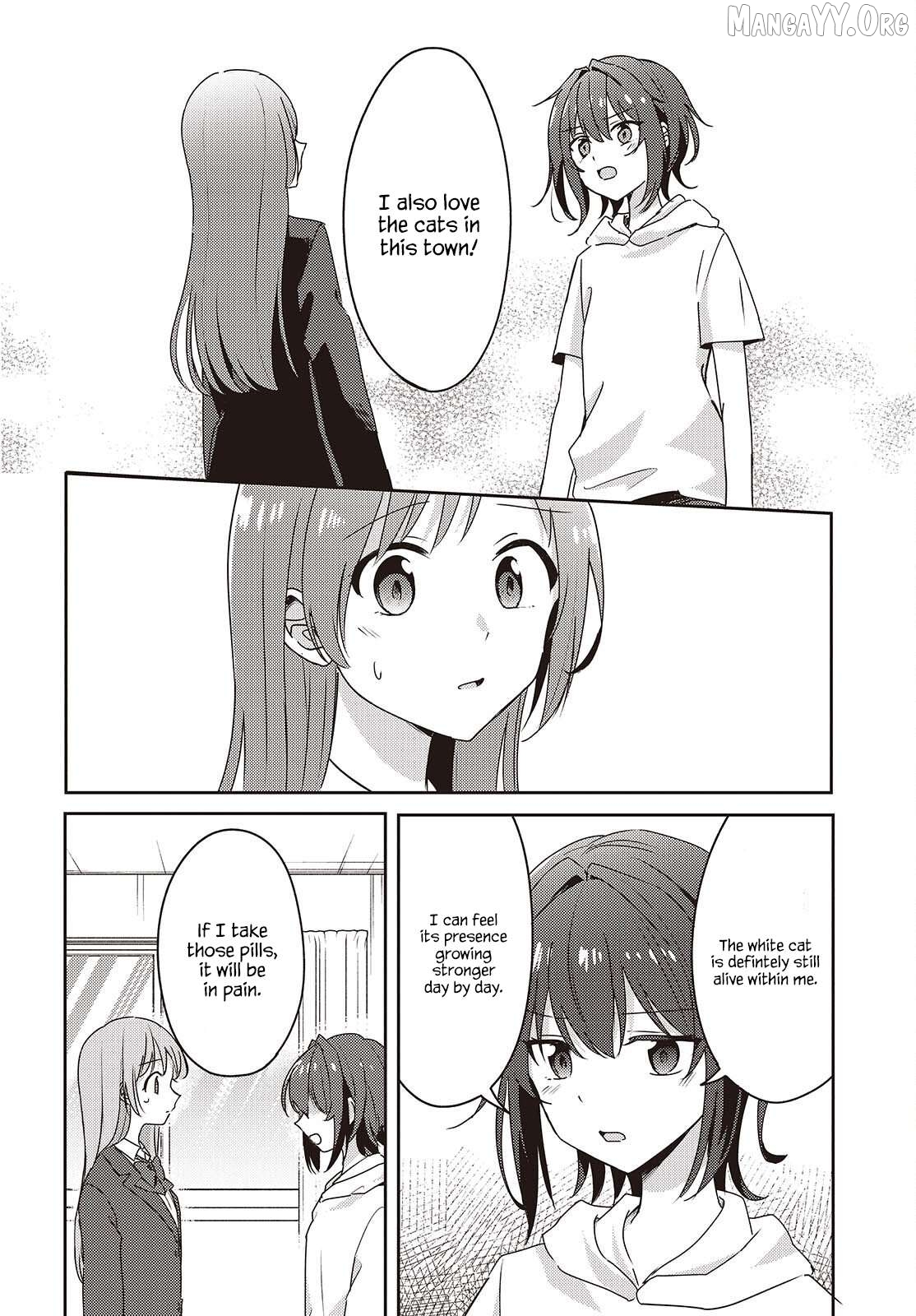 Osananajimi wa, Nyaa to Naite Skirt no Naka. Chapter 11 - page 4