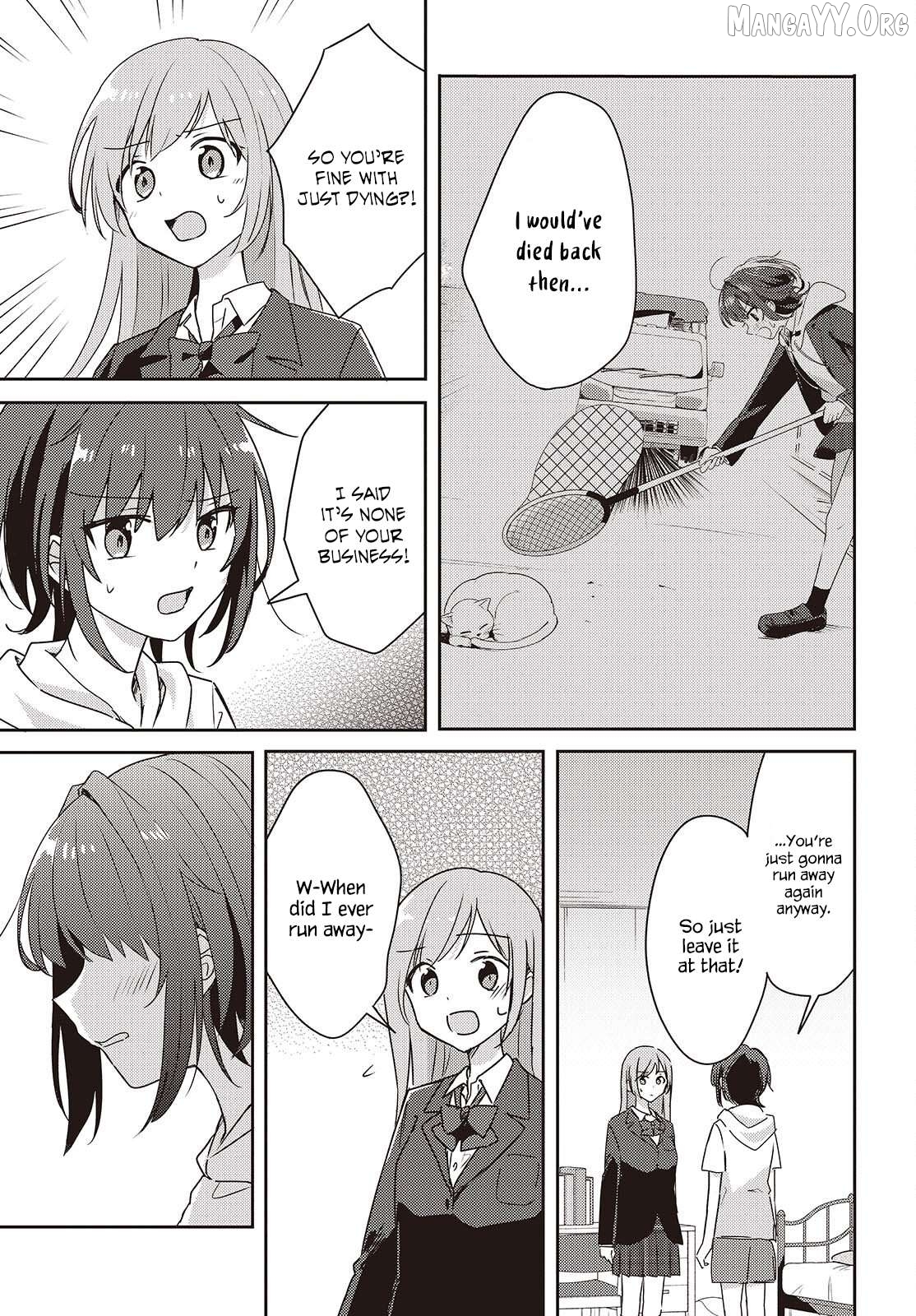 Osananajimi wa, Nyaa to Naite Skirt no Naka. Chapter 11 - page 7