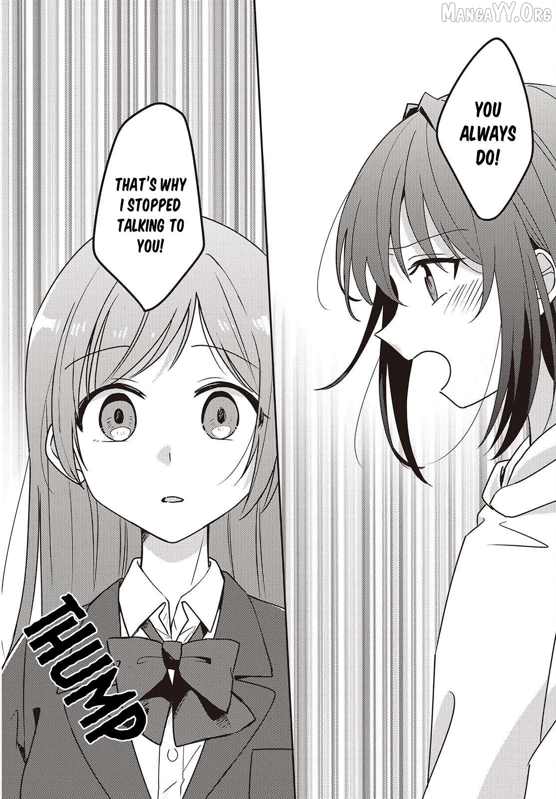 Osananajimi wa, Nyaa to Naite Skirt no Naka. Chapter 11 - page 8