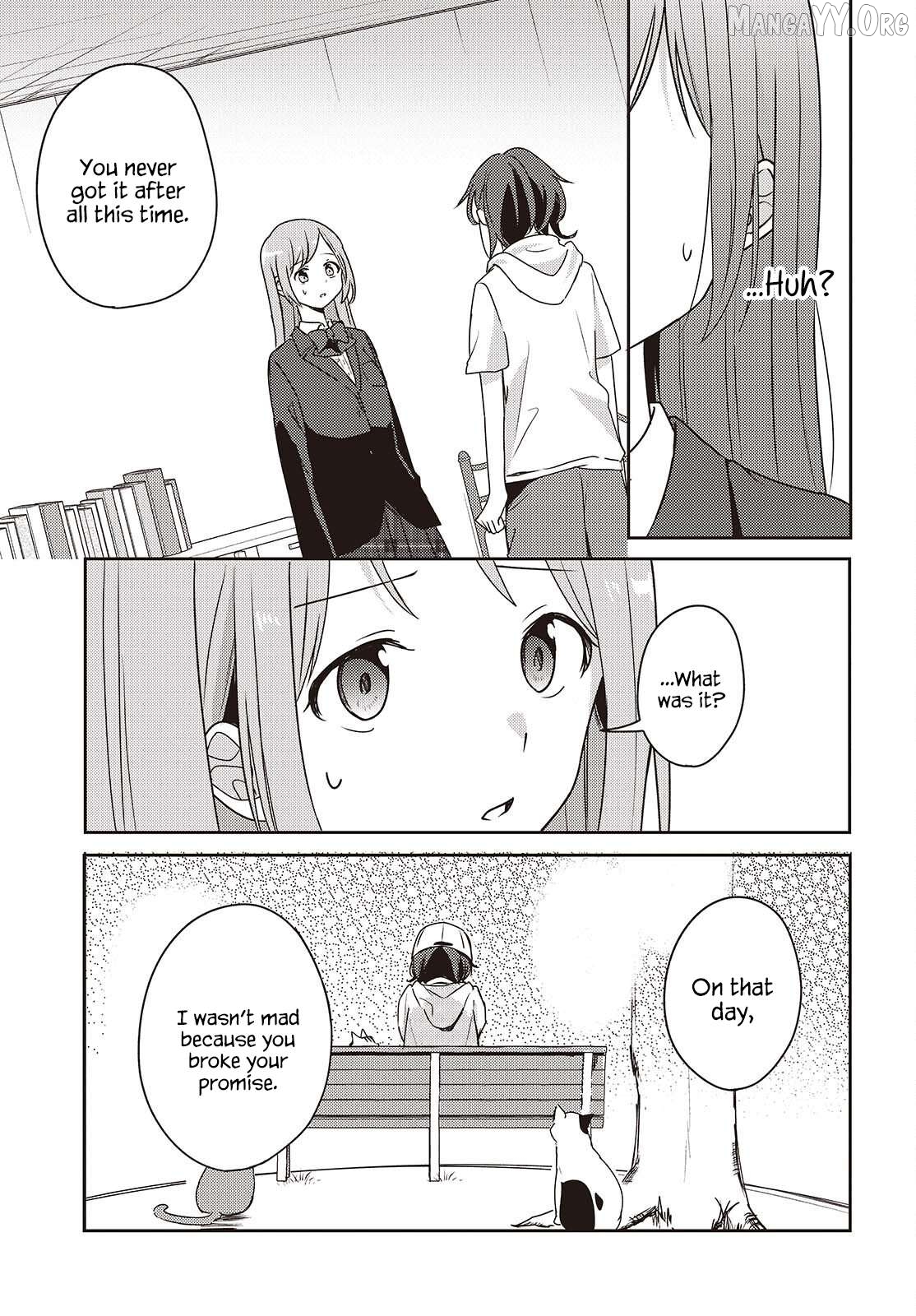 Osananajimi wa, Nyaa to Naite Skirt no Naka. Chapter 11 - page 9