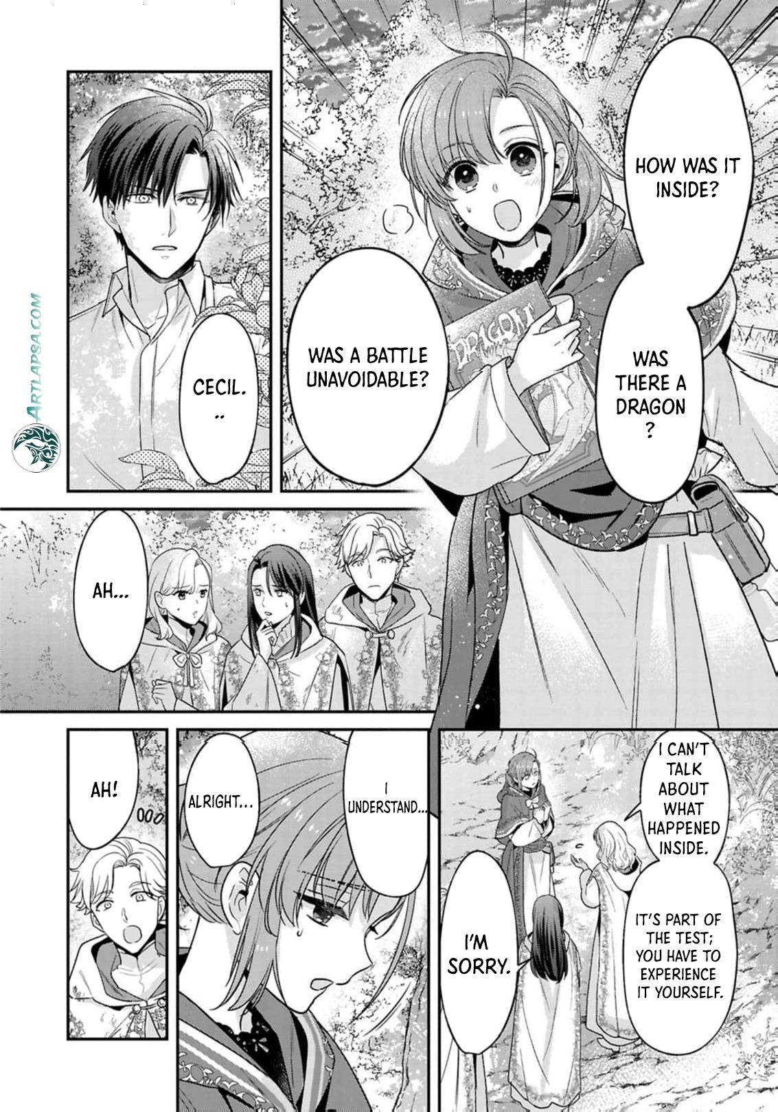 Ochikobore Shiro Madoushi Cecil wa Taishougai no Hazu deshita Chapter 19 - page 21