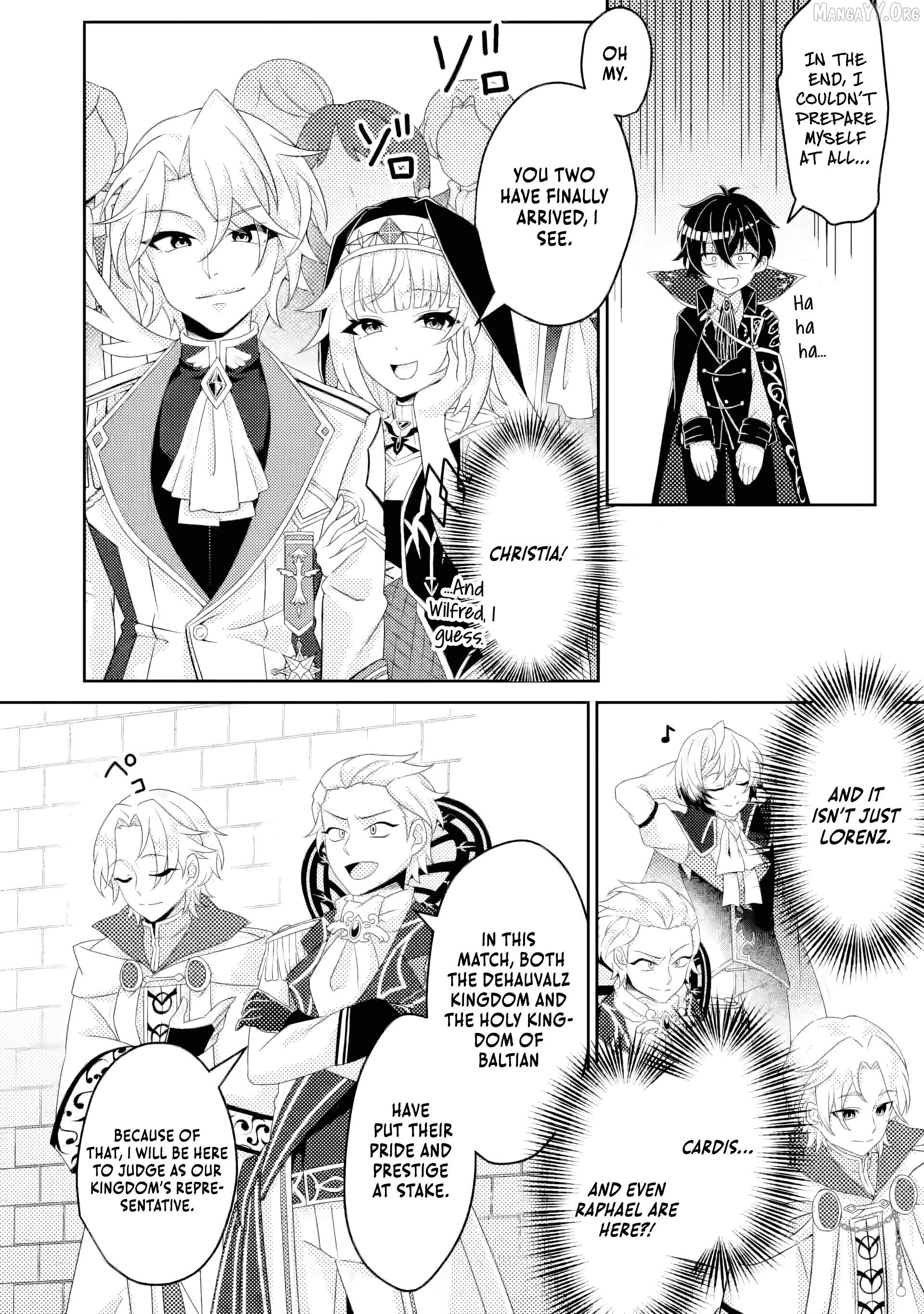 The Incompetent Villainous Prince Wants to Survive ~I was Reincarnated Into a Romance RPG as a Mob Villain, But I will Ignore the Original Work and Aim to Become the Strongest~ Chapter 13.1 - page 9
