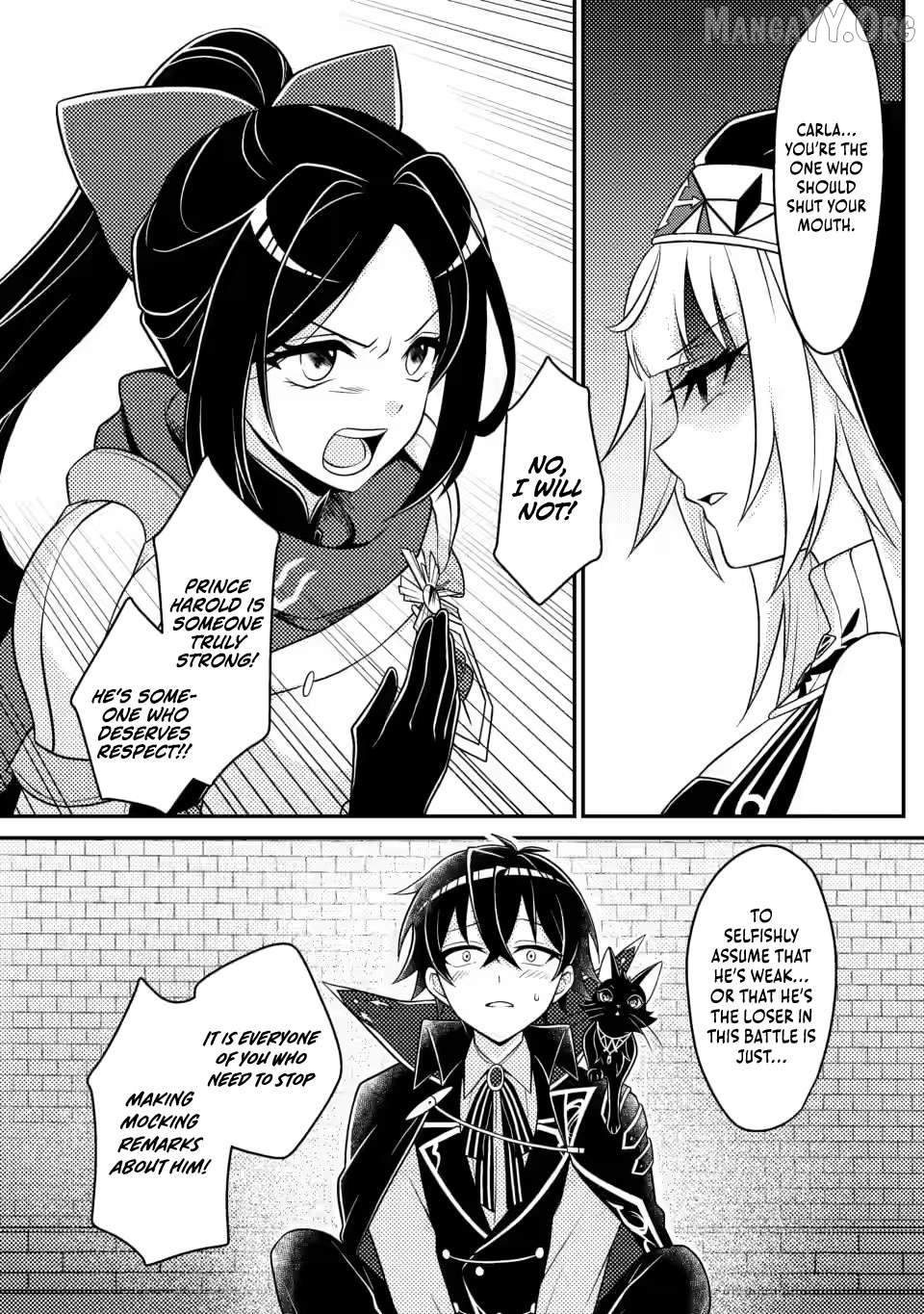 The Incompetent Villainous Prince Wants to Survive ~I was Reincarnated Into a Romance RPG as a Mob Villain, But I will Ignore the Original Work and Aim to Become the Strongest~ Chapter 14.1 - page 5