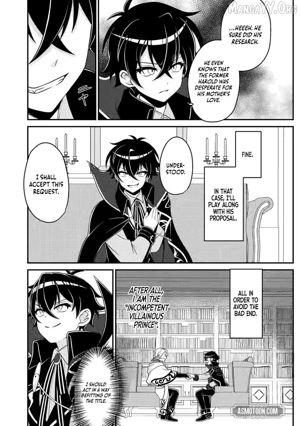 The Incompetent Villainous Prince Wants to Survive ~I was Reincarnated Into a Romance RPG as a Mob Villain, But I will Ignore the Original Work and Aim to Become the Strongest~ Chapter 14.2 - page 10