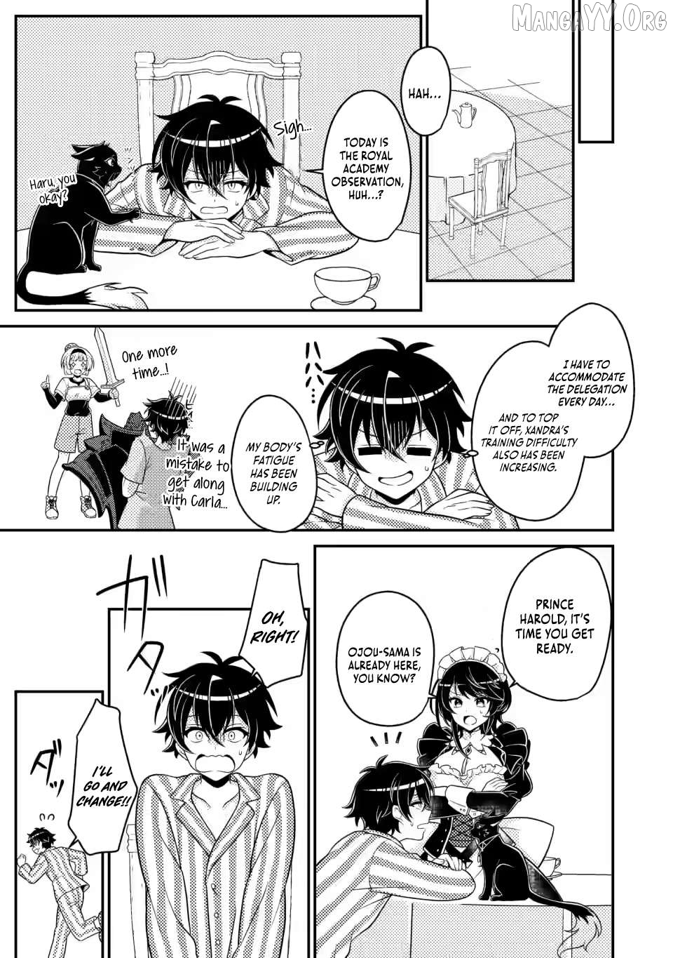 The Incompetent Villainous Prince Wants to Survive ~I was Reincarnated Into a Romance RPG as a Mob Villain, But I will Ignore the Original Work and Aim to Become the Strongest~ Chapter 14.2 - page 11