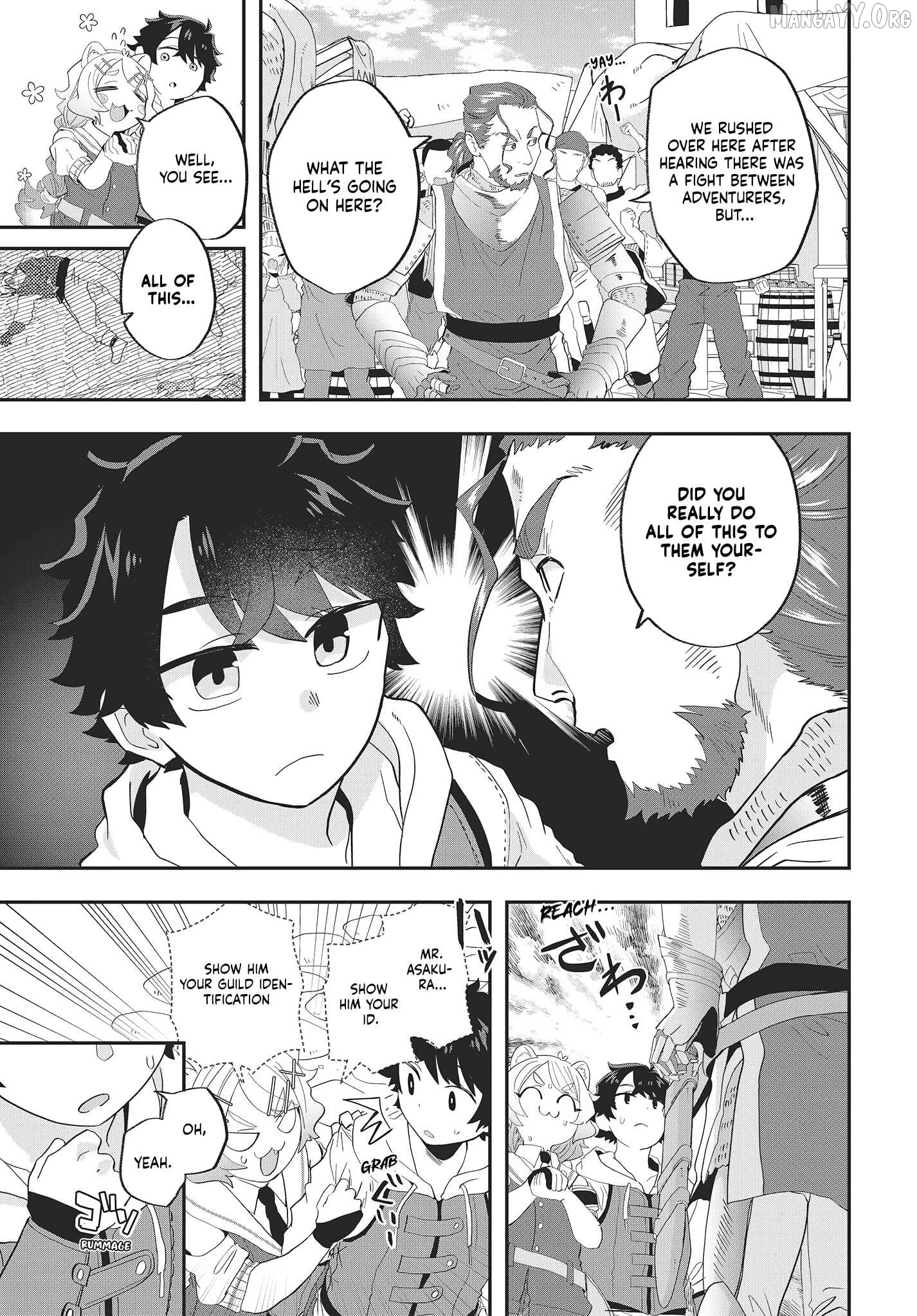 Muteki Shounin no Isekai Nariagari Monogatari ~Gendai no Seihin o Jizai ni Toriyoseru Sukiru ga Aru Node Isekai de wa Rakushoudesu~ Chapter 20 - page 21