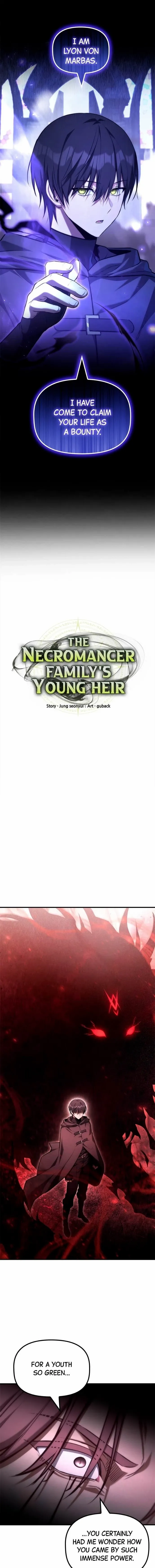 The Necromancer Family's Young Heir Chapter 54 - page 1