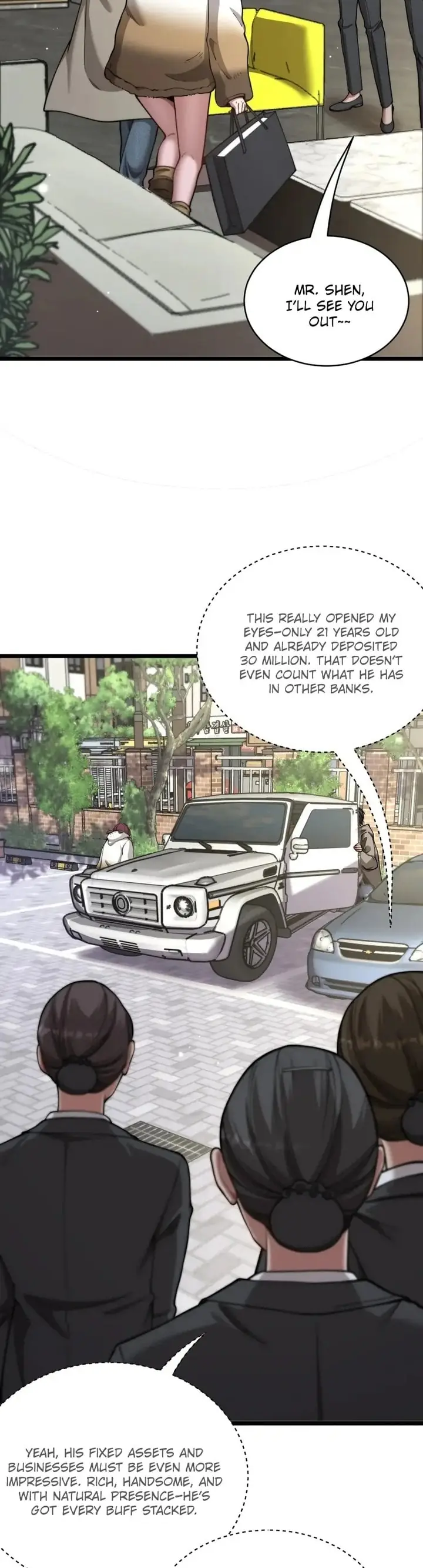 After Becoming Financially Free, They Offered Their Loyalty Chapter 66 - page 8