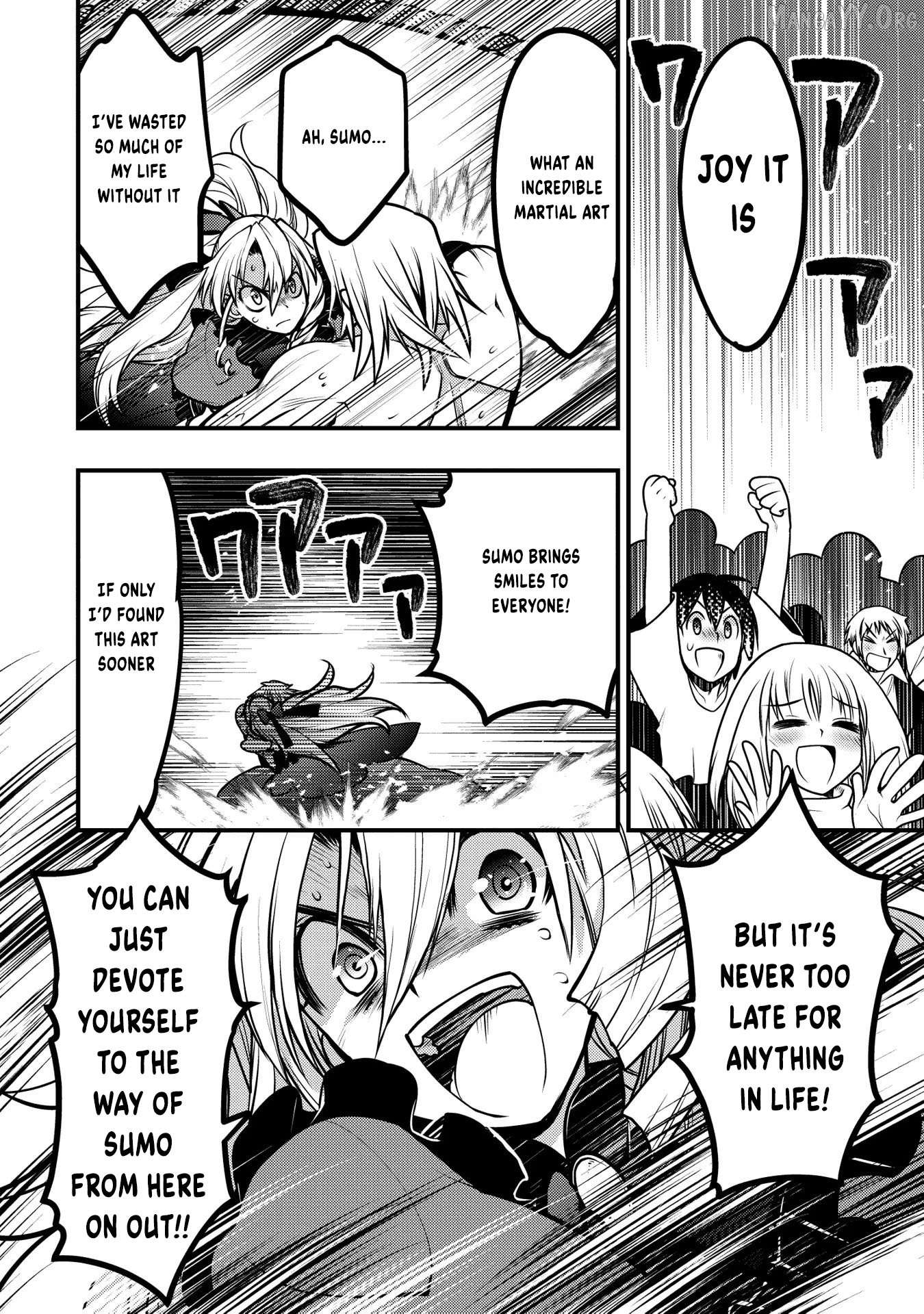 Oozumou Reijou ~Seijo ni Hirateuchi wo Kuratta Shunkan Sumou Budatta Zense wo Omoidashita Akuyaku Reijou no Watashi wa sute Neko Ouji ni Chanko wo Furumaitai Haadosukoidosukoi~ Chapter 13 - page 37