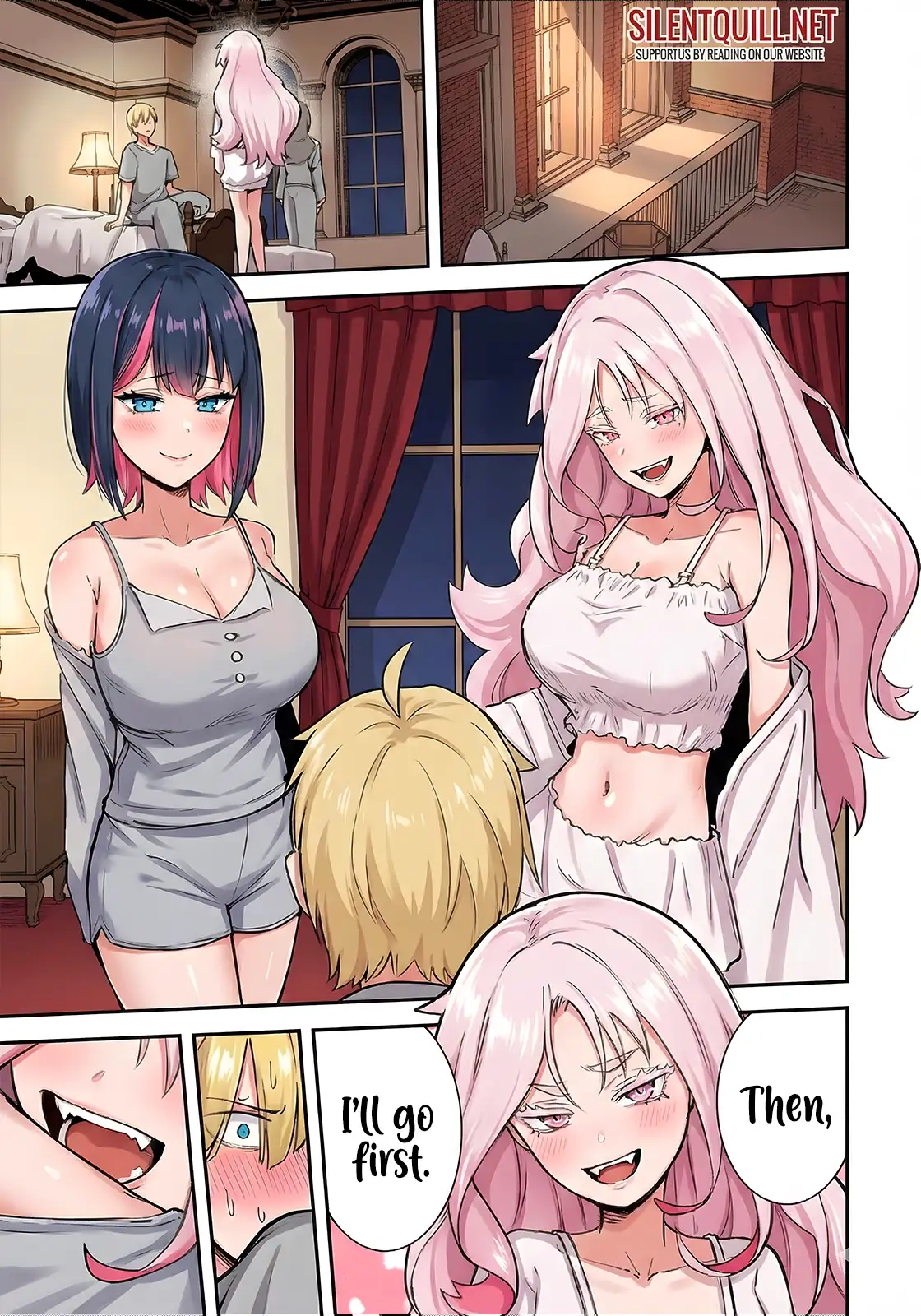 Kyuuketsuki-san wa Chitoraretai Chapter 22 - page 10