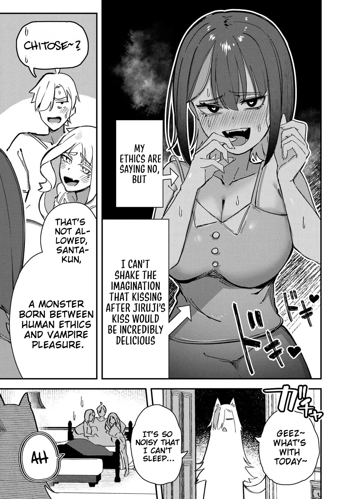 Kyuuketsuki-san wa Chitoraretai Chapter 22 - page 18