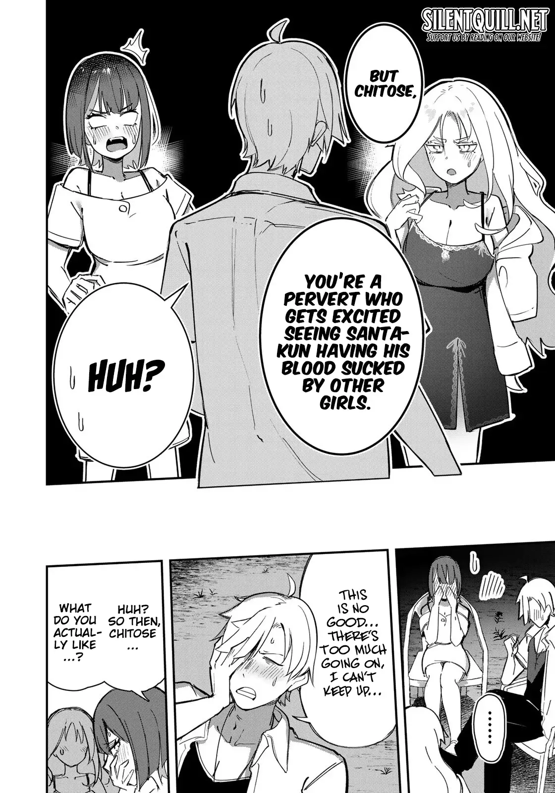 Kyuuketsuki-san wa Chitoraretai Chapter 22 - page 7