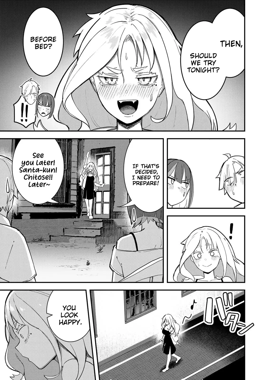 Kyuuketsuki-san wa Chitoraretai Chapter 22 - page 8