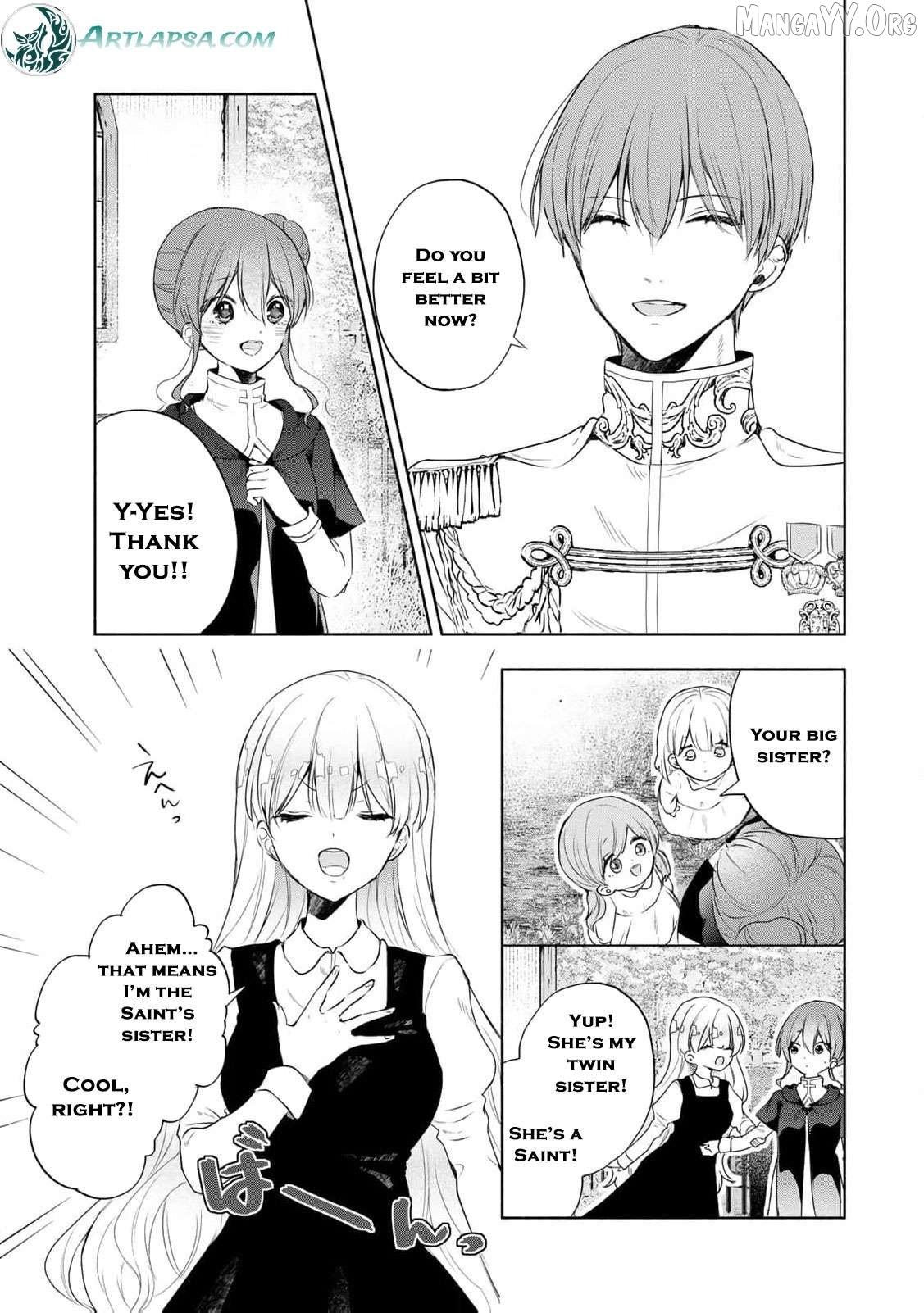 if you’re looking for the saint then my sister is the one you seek Chapter 15 - page 3