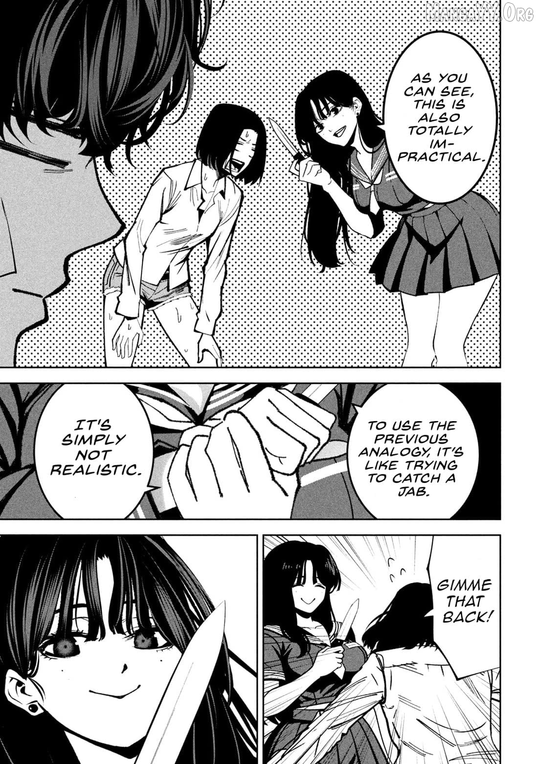 Bouryoku Banzai Chapter 40 - page 7