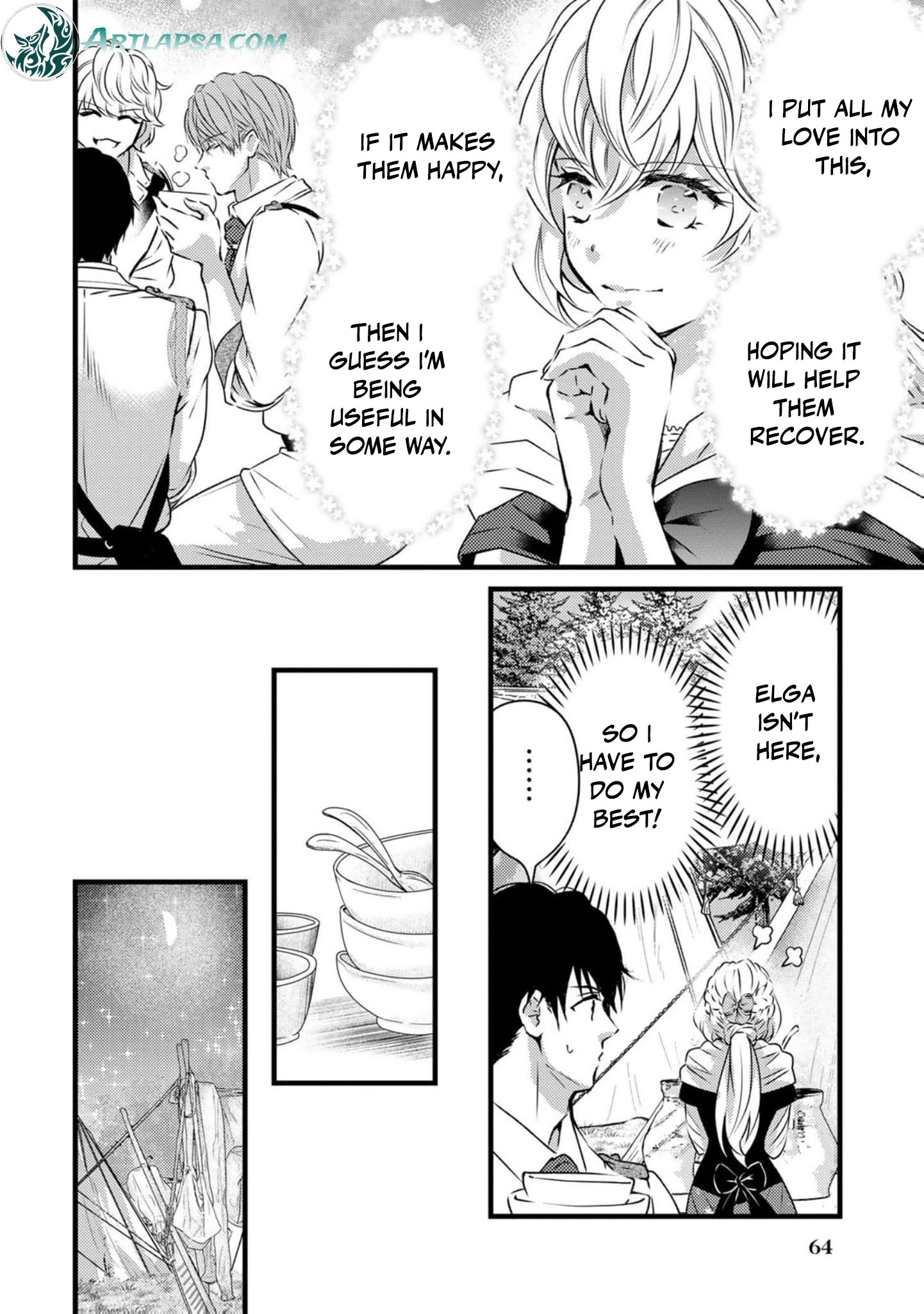 the saint happy in her exile Chapter 14 - page 12