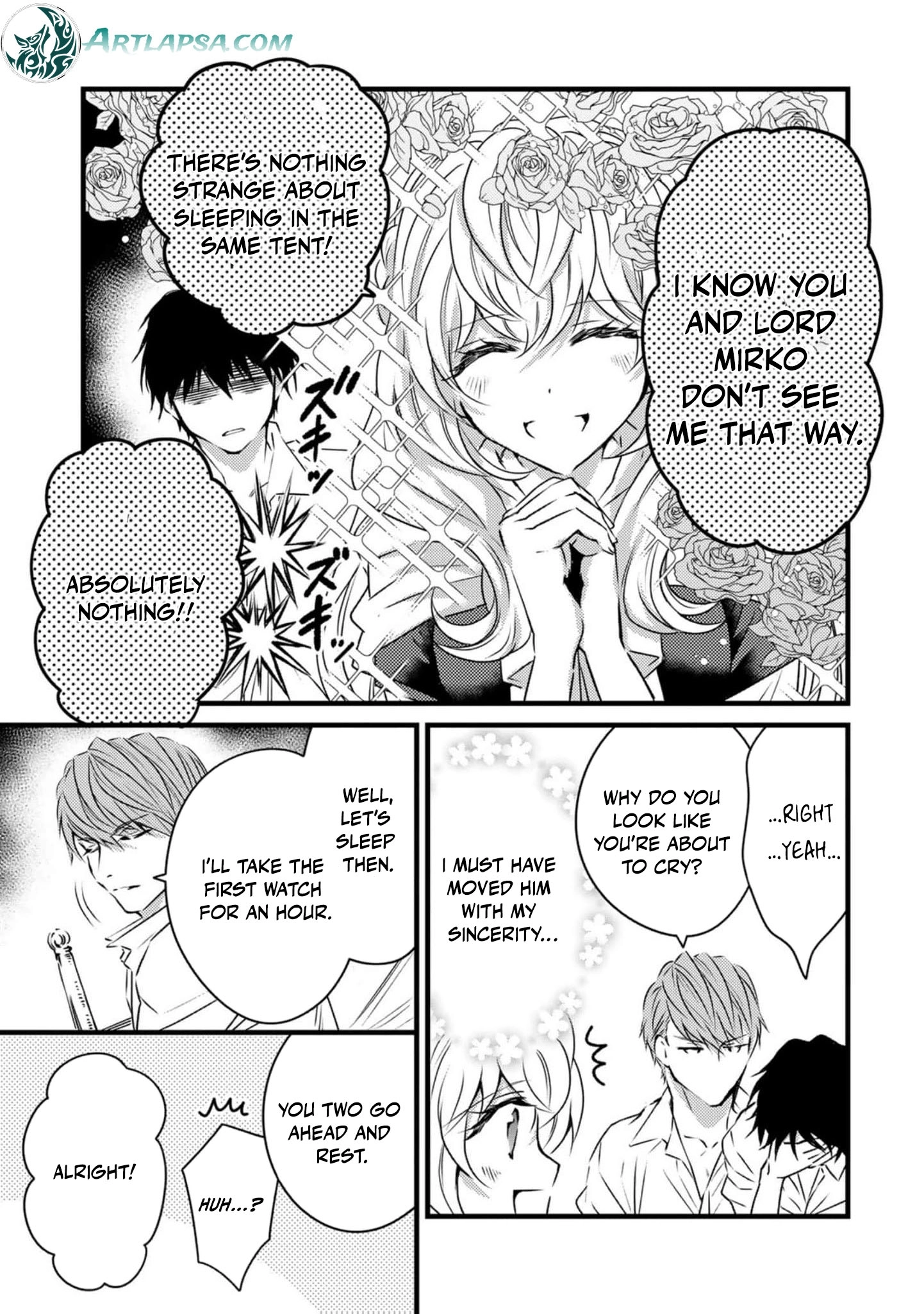 the saint happy in her exile Chapter 14 - page 17